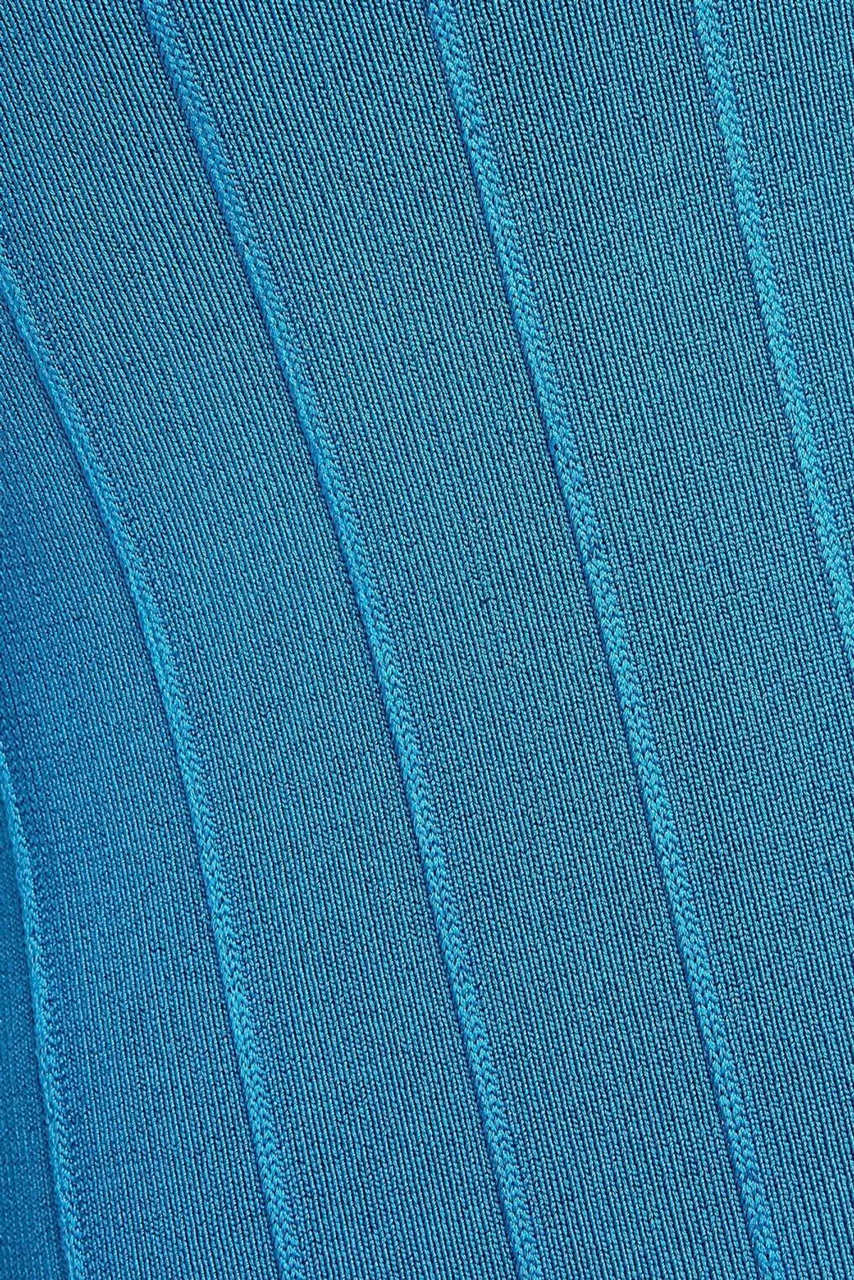 Galvan London Electra Stretch Knit Midi Dress Electric Blue Size XL / AU 16 - Image 8