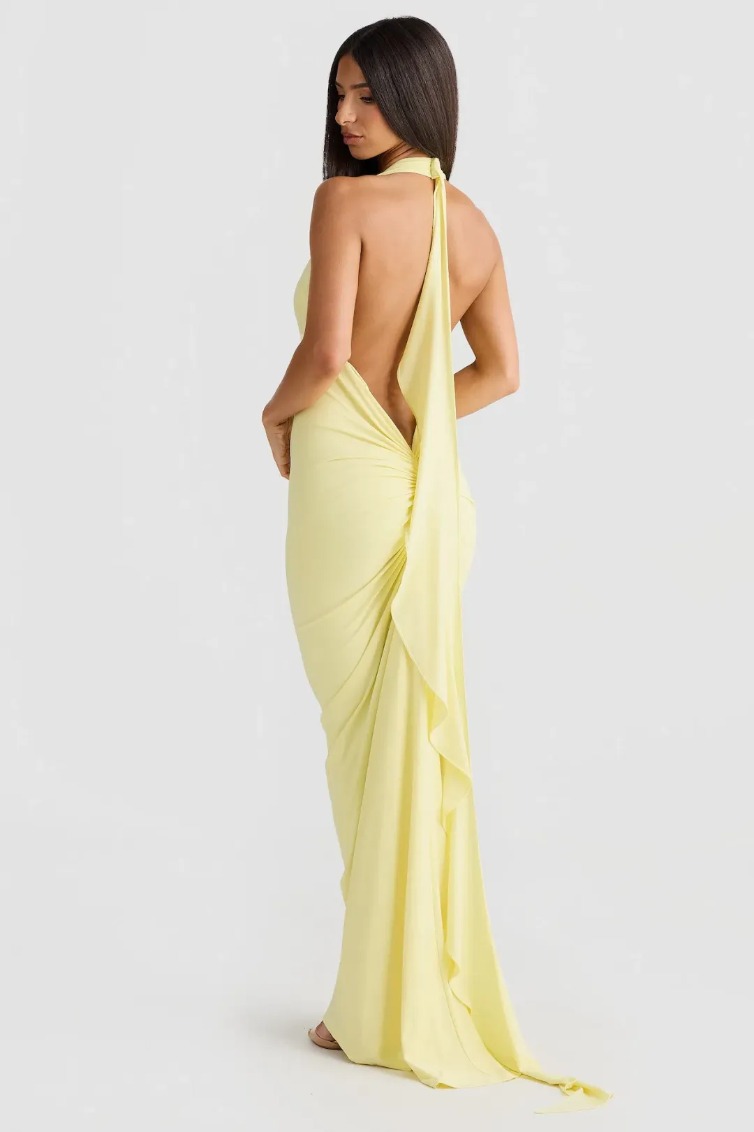 Melani the Label Arabella Dress Butter Yellow Size XS / AU 6 for rent on The Volte - main image