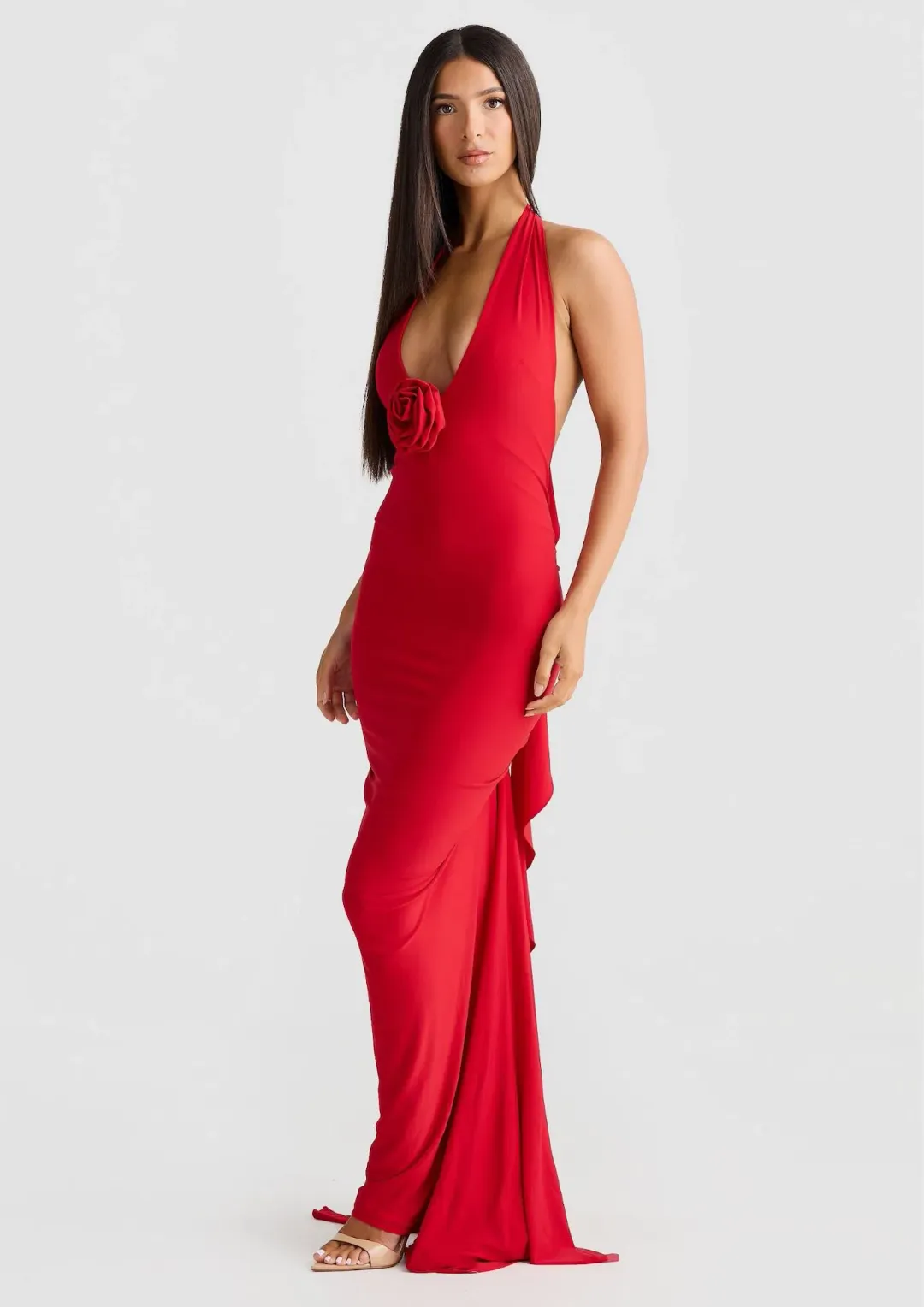 Melani the Label Arabella Dress Red Size XS / AU 6 for rent on The Volte - main image