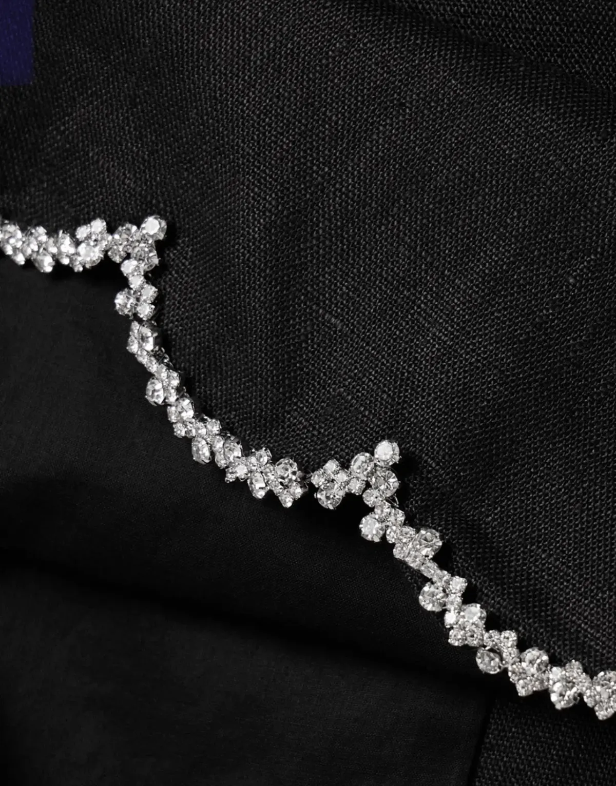 Zimmermann Crush Scallop Top and Skirt Size 0P / AU 6 Set in Black - Image 2