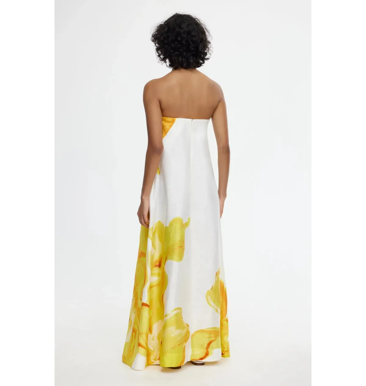 Acler Hopton Dress in Ivory Calla Lily Size AU 10 - Image 3