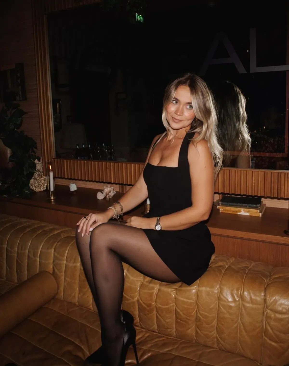 Odd Muse The Ultimate Muse Structured Mini Dress Black Size AU 8  - Image 6