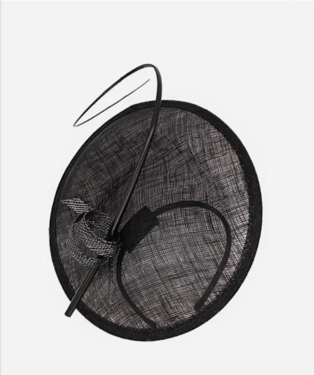Morgan & Taylor Zeya Fascinator Black  for rent on The Volte - main image