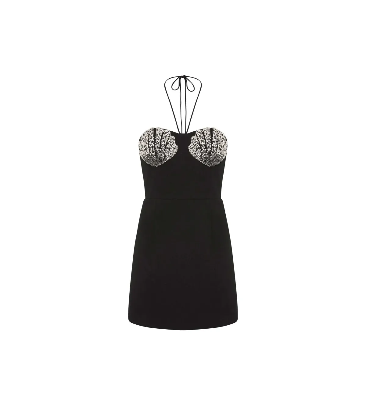 Rebecca Vallance Cordelia Mini Dress Black Size AU 10 - Image 4