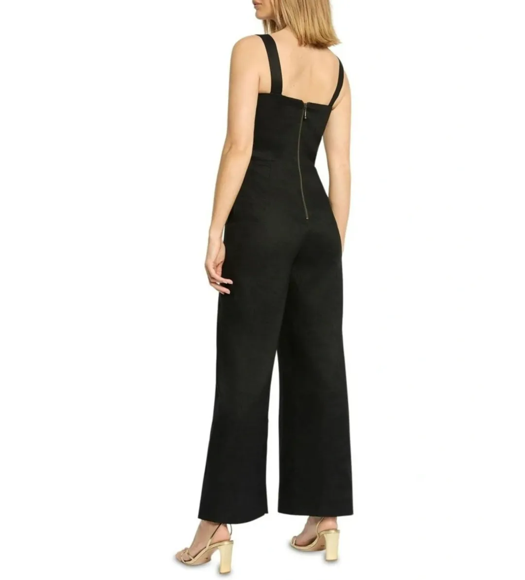 Sass & Bide Abstract After Dark Jumpsuit Black Size AU 10 for rent on The Volte - main image