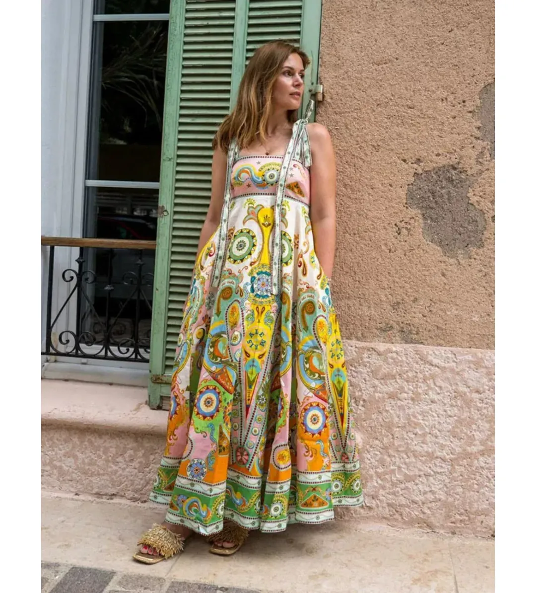 Alemais Pinball Sundress Multi Size AU 8 for rent on The Volte - main image