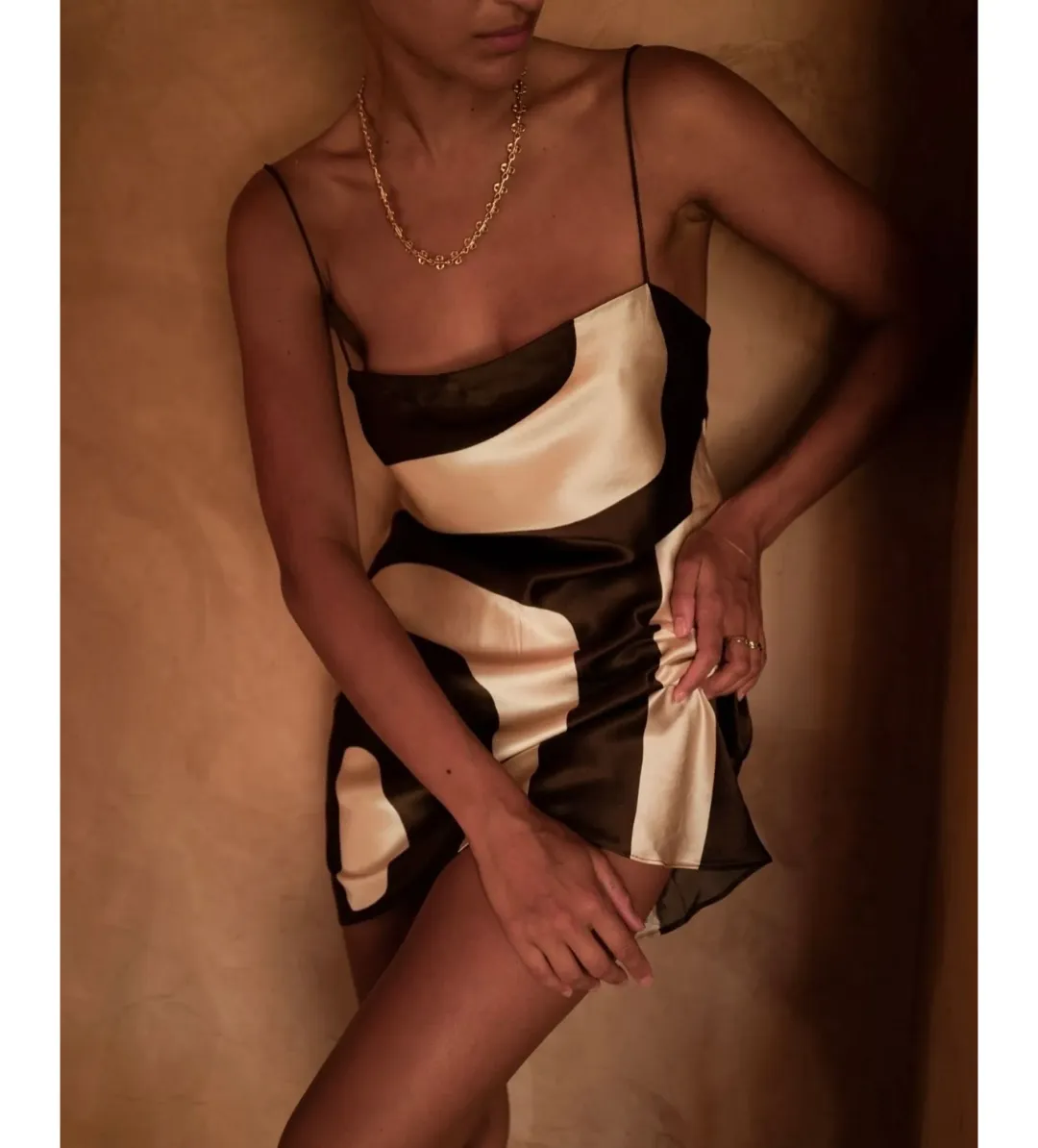 Sir the Label Freddie Slip Dress in Poster Print Size 2 / AU 10  for rent on The Volte - main image