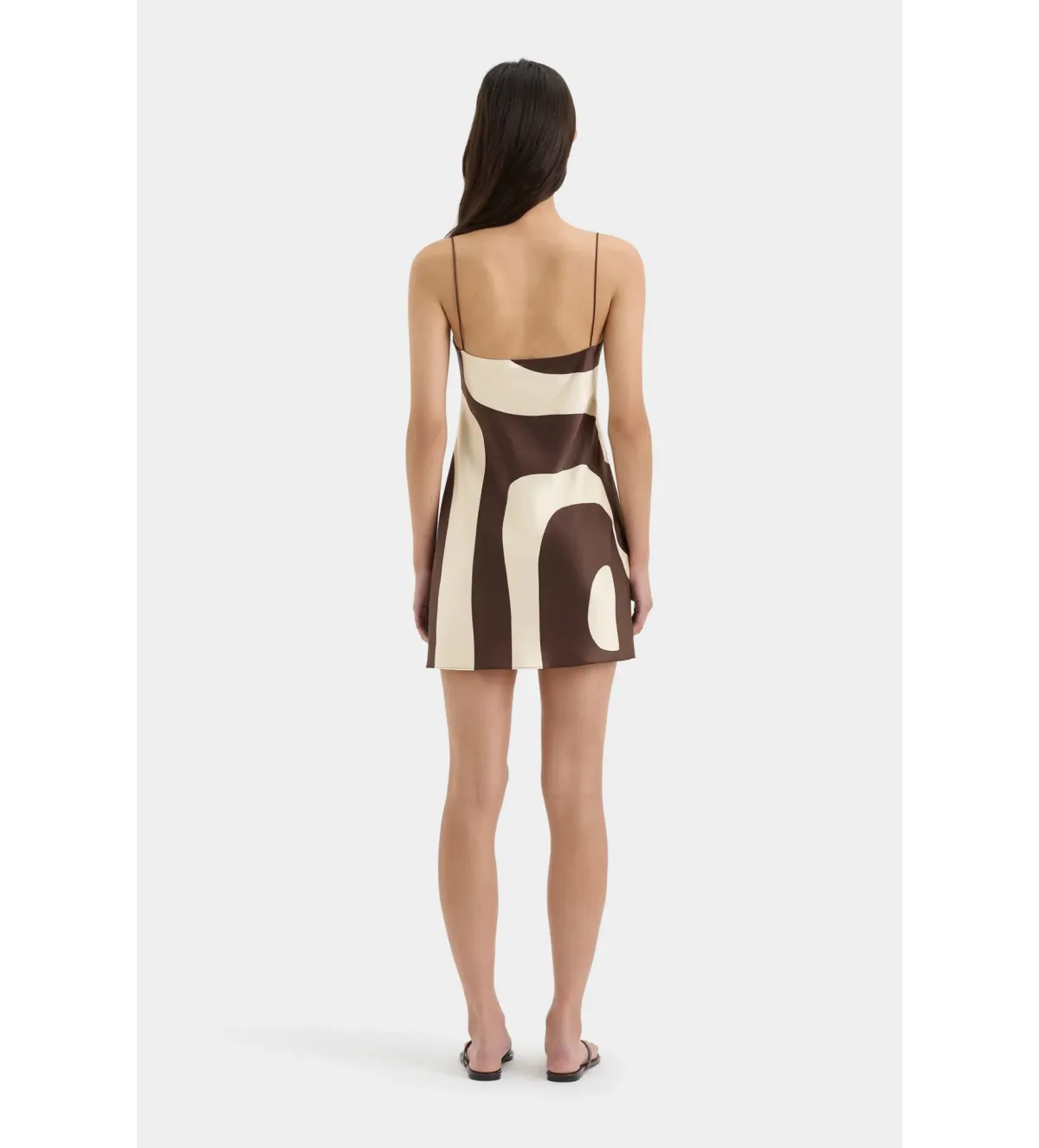 Sir the Label Freddie Slip Dress in Poster Print Size 2 / AU 10  - Image 2