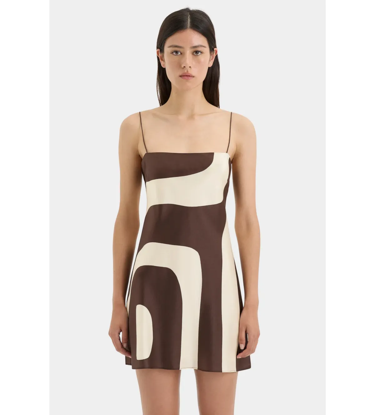 Sir the Label Freddie Slip Dress in Poster Print Size 2 / AU 10  - Image 3