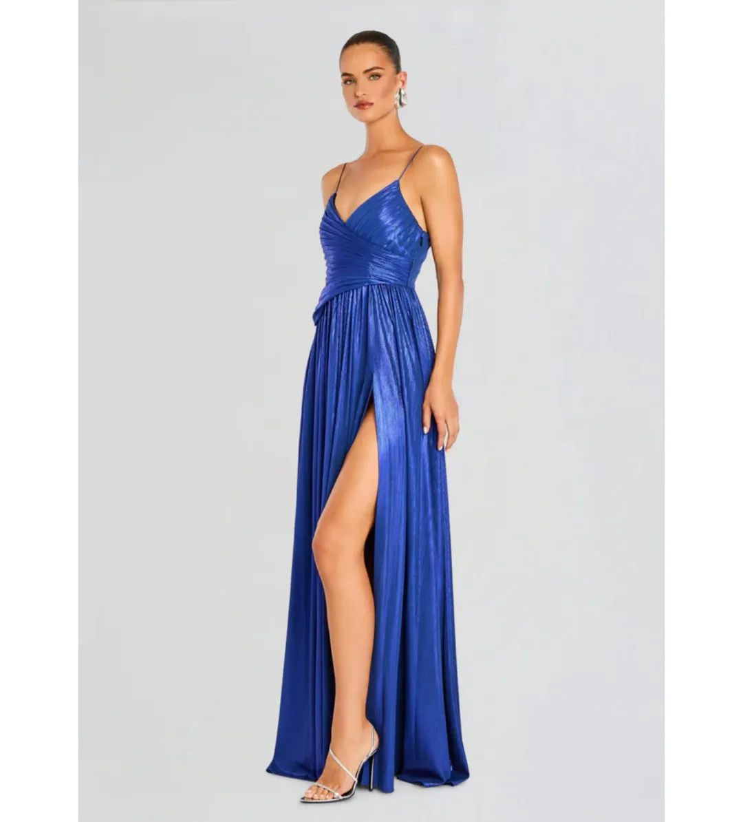 Retrofete Doss Dress Cobalt Blue Size AU 12 for rent on The Volte - main image