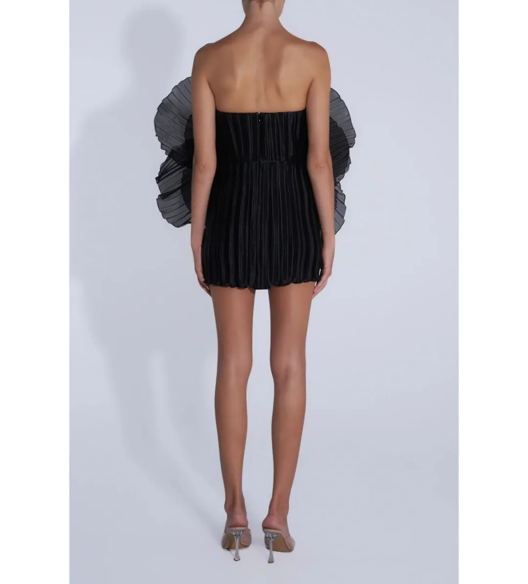 L’Idee Fleur Mini Dress Noir Size AU 6 for rent on The Volte - main image