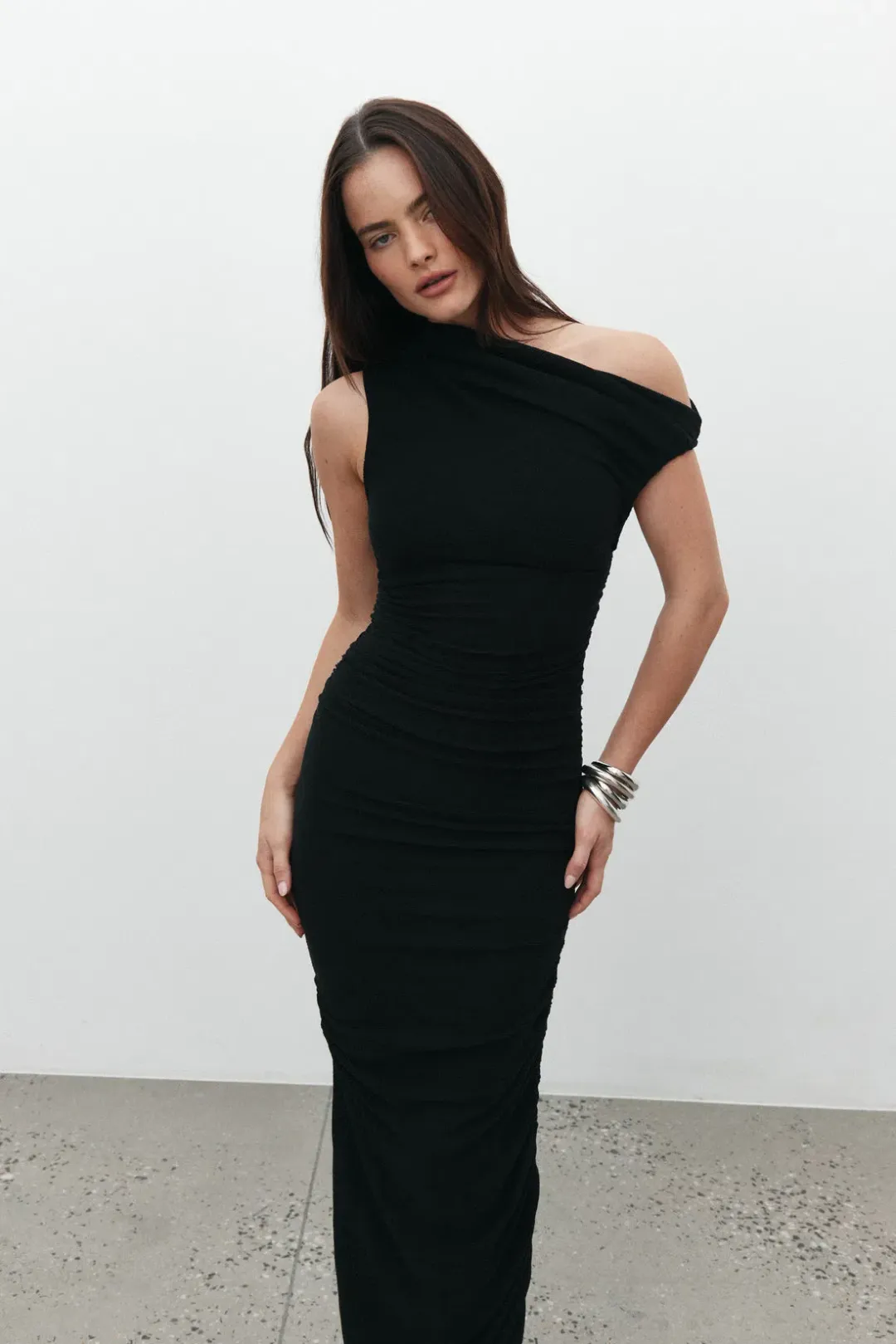 Bayse Azora Maxi Dress Black Size S / AU 8 for rent on The Volte - main image