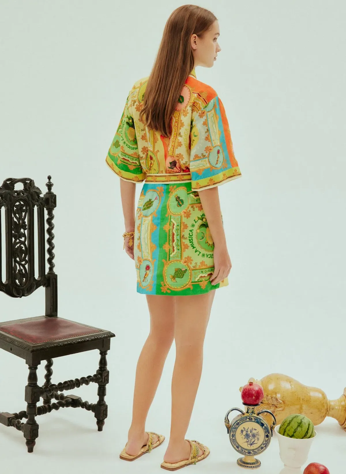 Alemais La Musica Mini Dress Multi Size 12 - Image 3