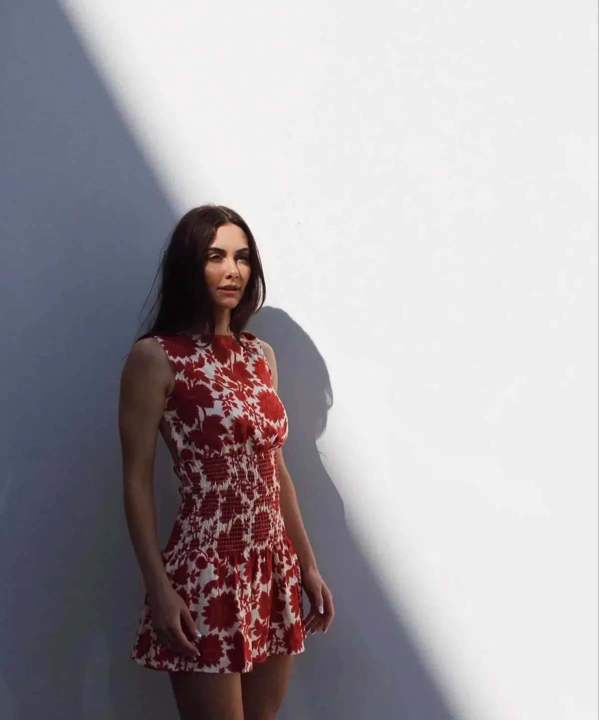 Sir the Label Cinta Open Back Mini Dress Valentina Floral Print Size 2 / AU 10 - Image 5