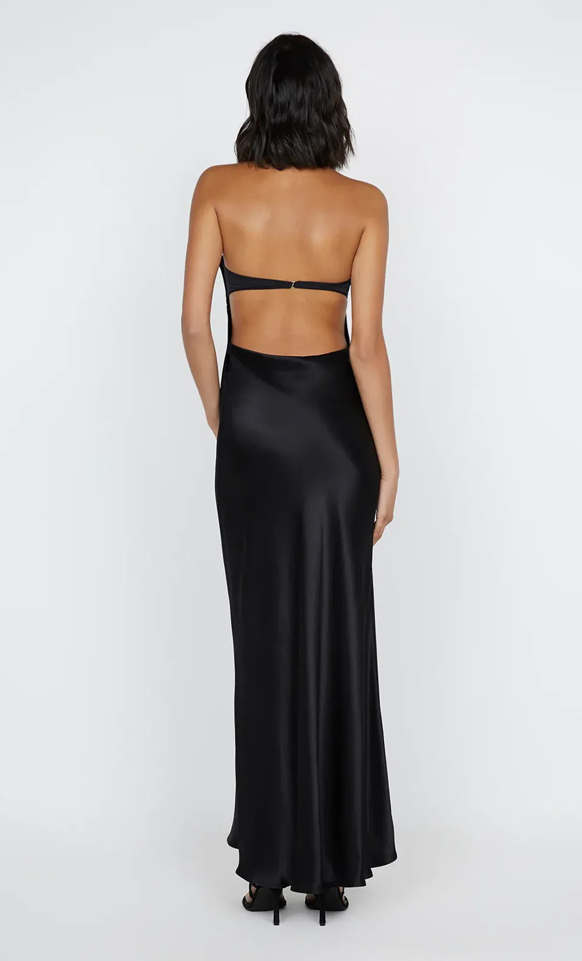 Bec & Bridge Zari Strapless Maxi Dress Black Size 10  - Image 3