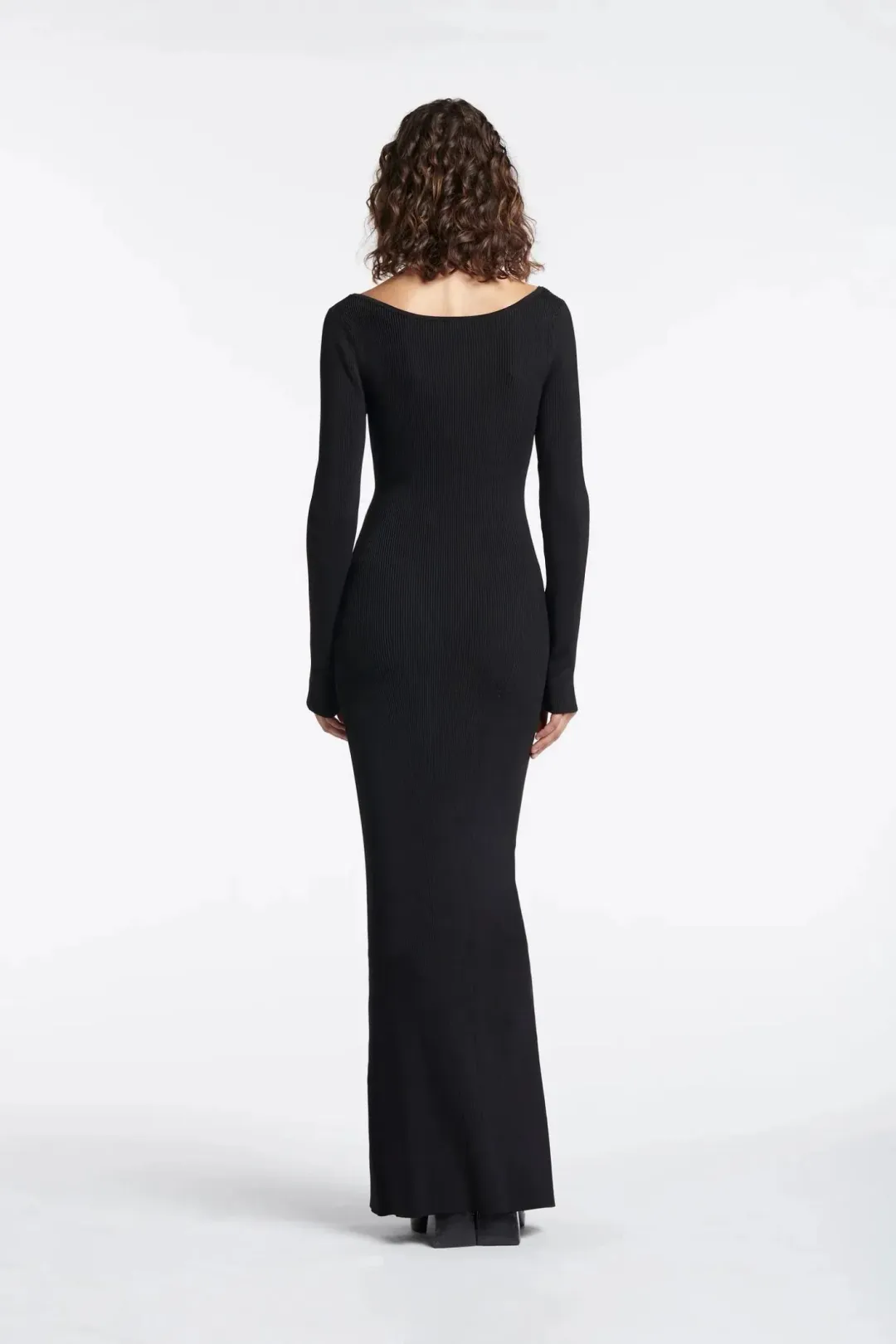 Sir the Label Petit Palace Midi Dress Black Size 8 for rent on The Volte - main image