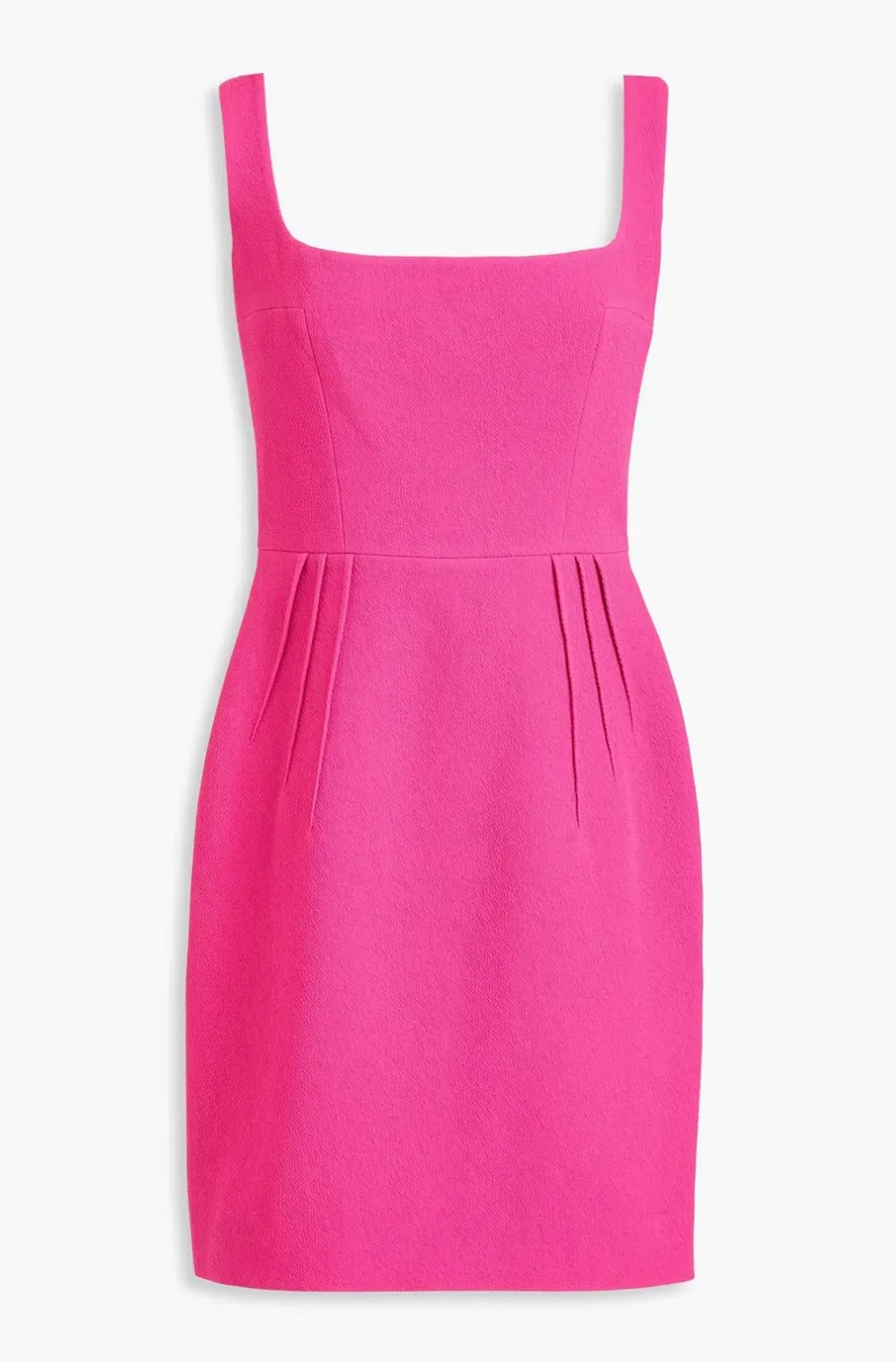 Emilia Wickstead Salma Mini Dress, Size AU 6, Hot Pink Cloqué - Image 3