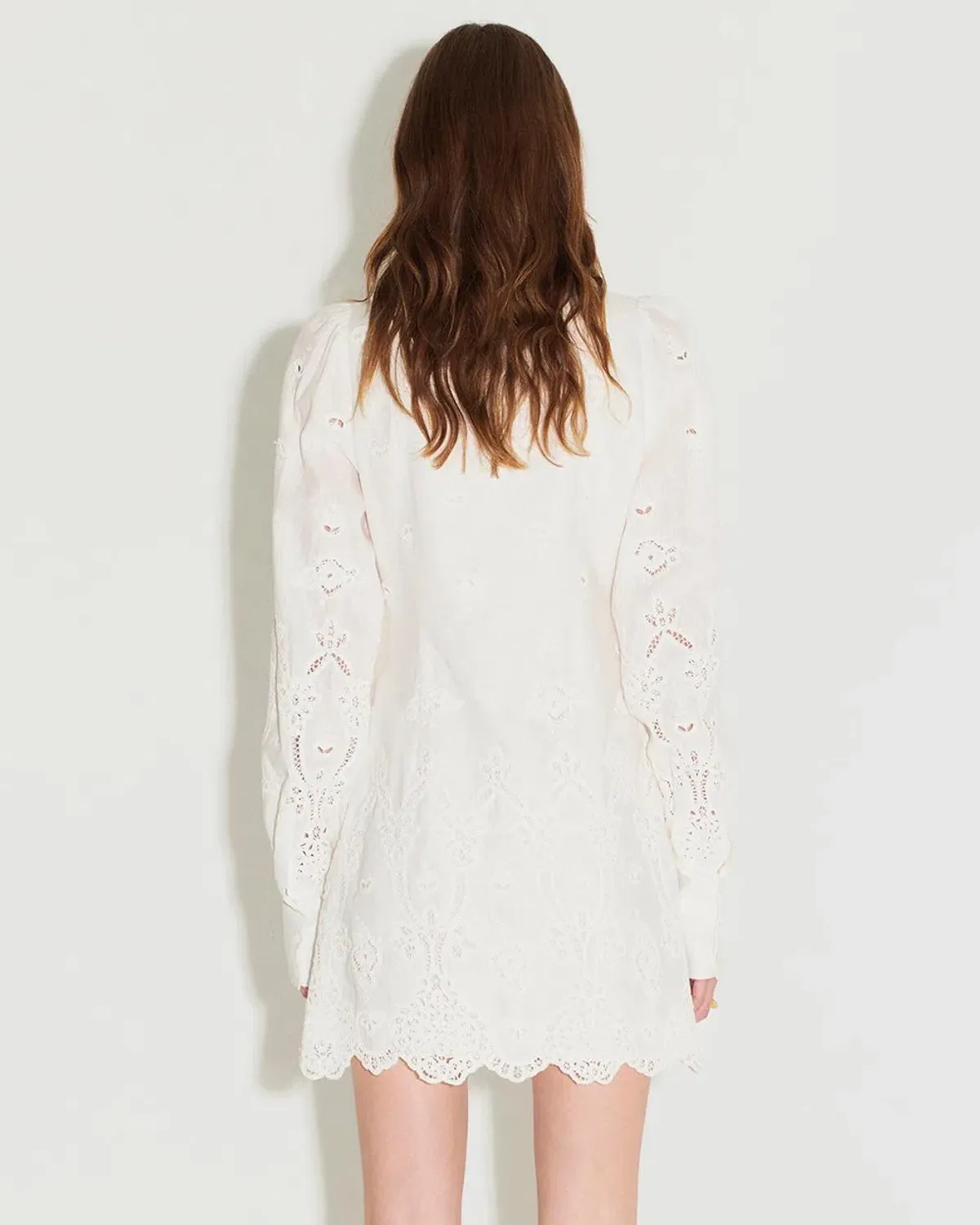 Hansen and Gretel Amity Mini Dress White Size 8 - Image 4