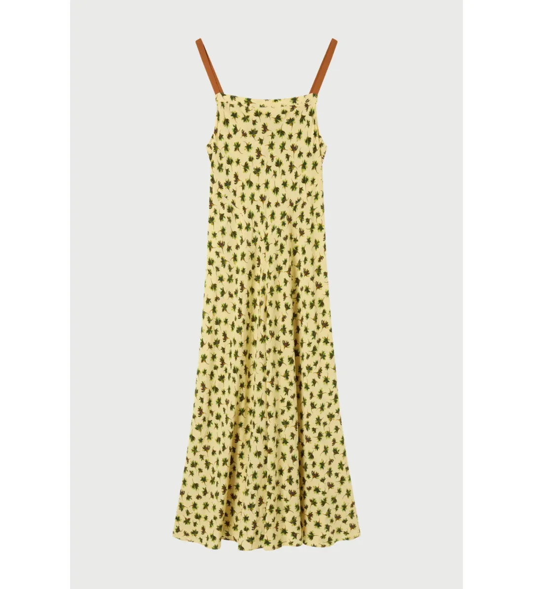 Lee Matthews Daphne Apron Dress Yellow Size 0/Au  for rent on The Volte - main image