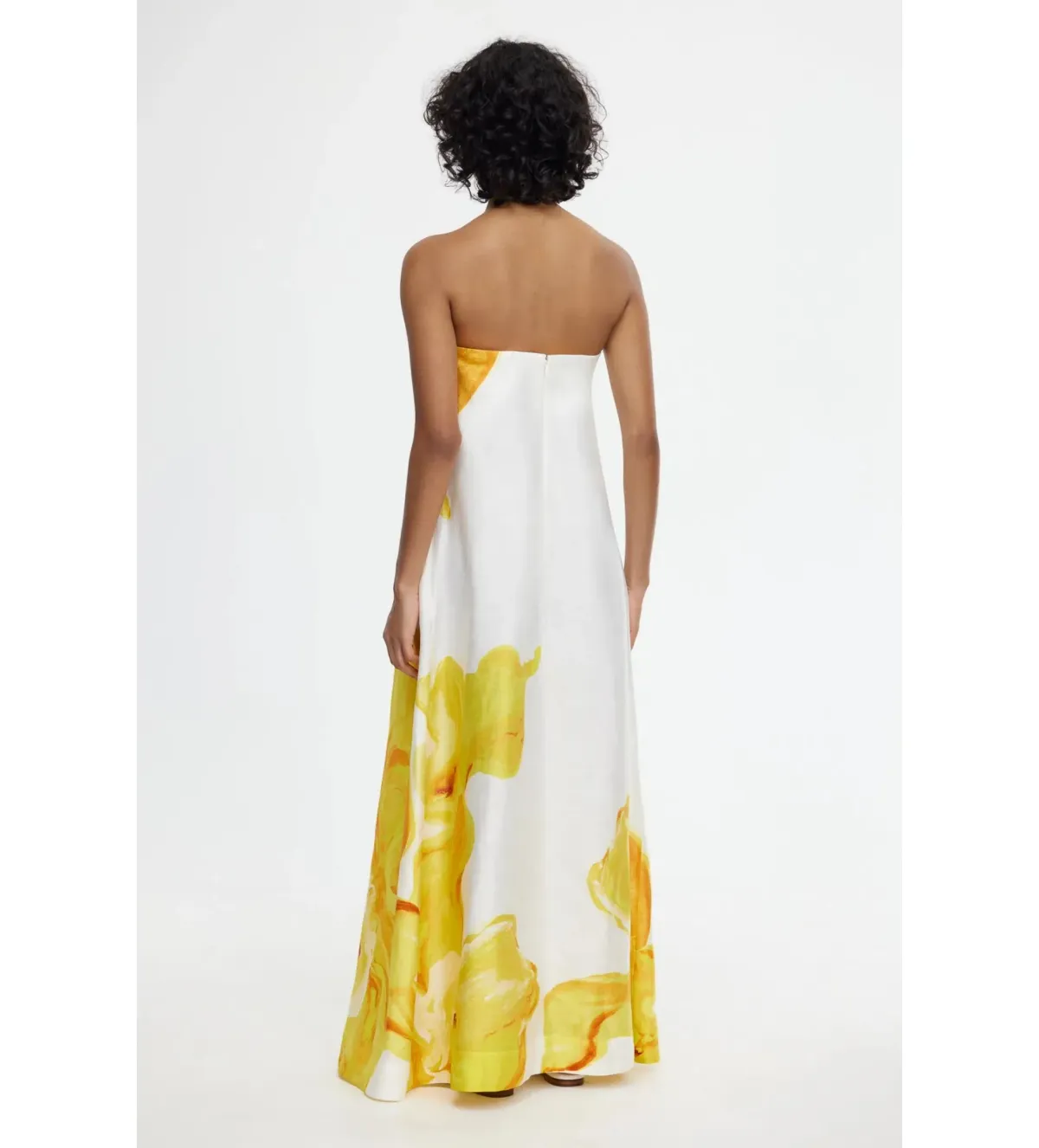 Acler Hopton Dress in Ivory Calla Lily Size AU 8 - Image 3