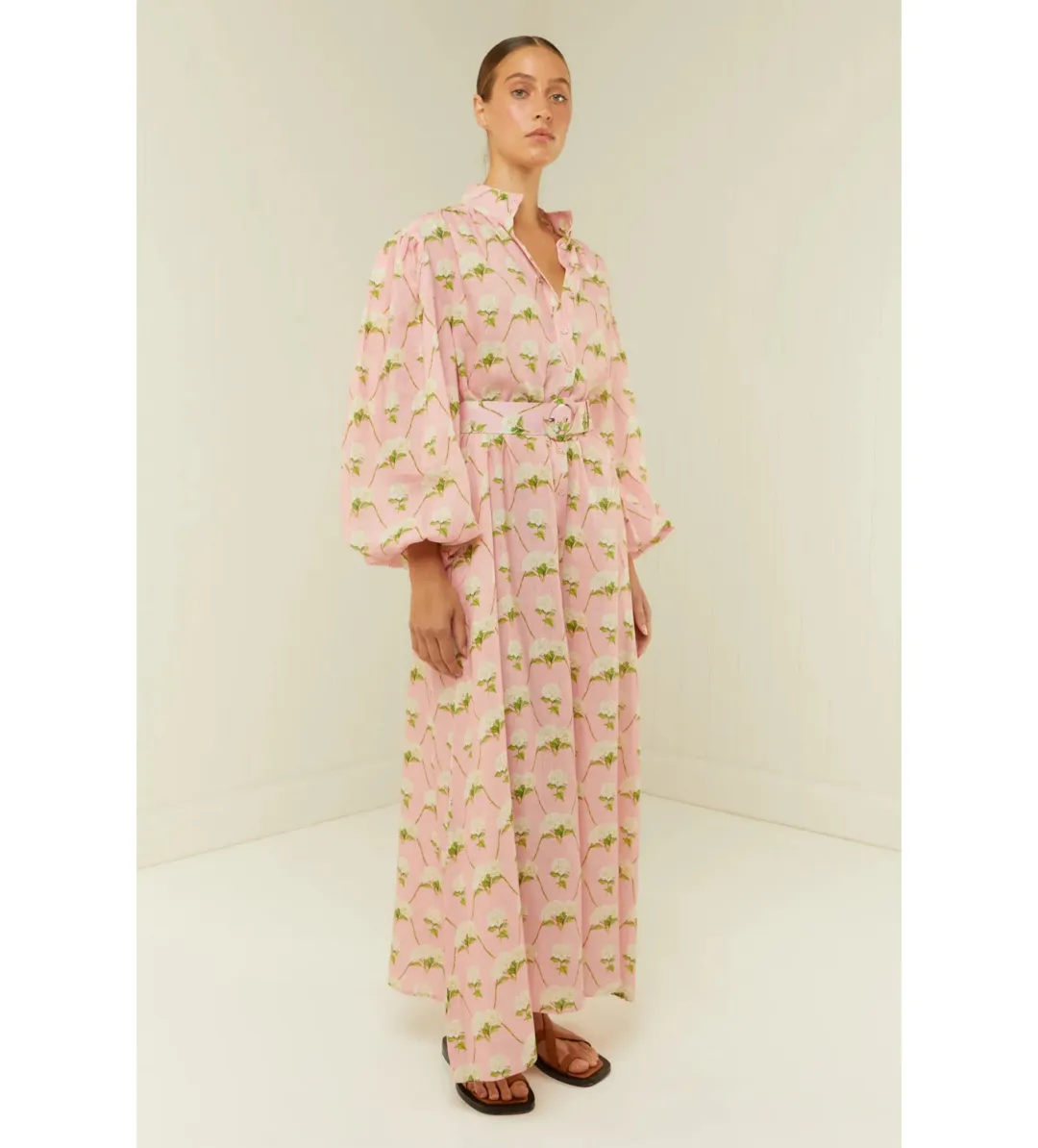 Palm Noosa Noddy Dress in Diamond Hydrangea Size AU 12 for rent on The Volte - main image