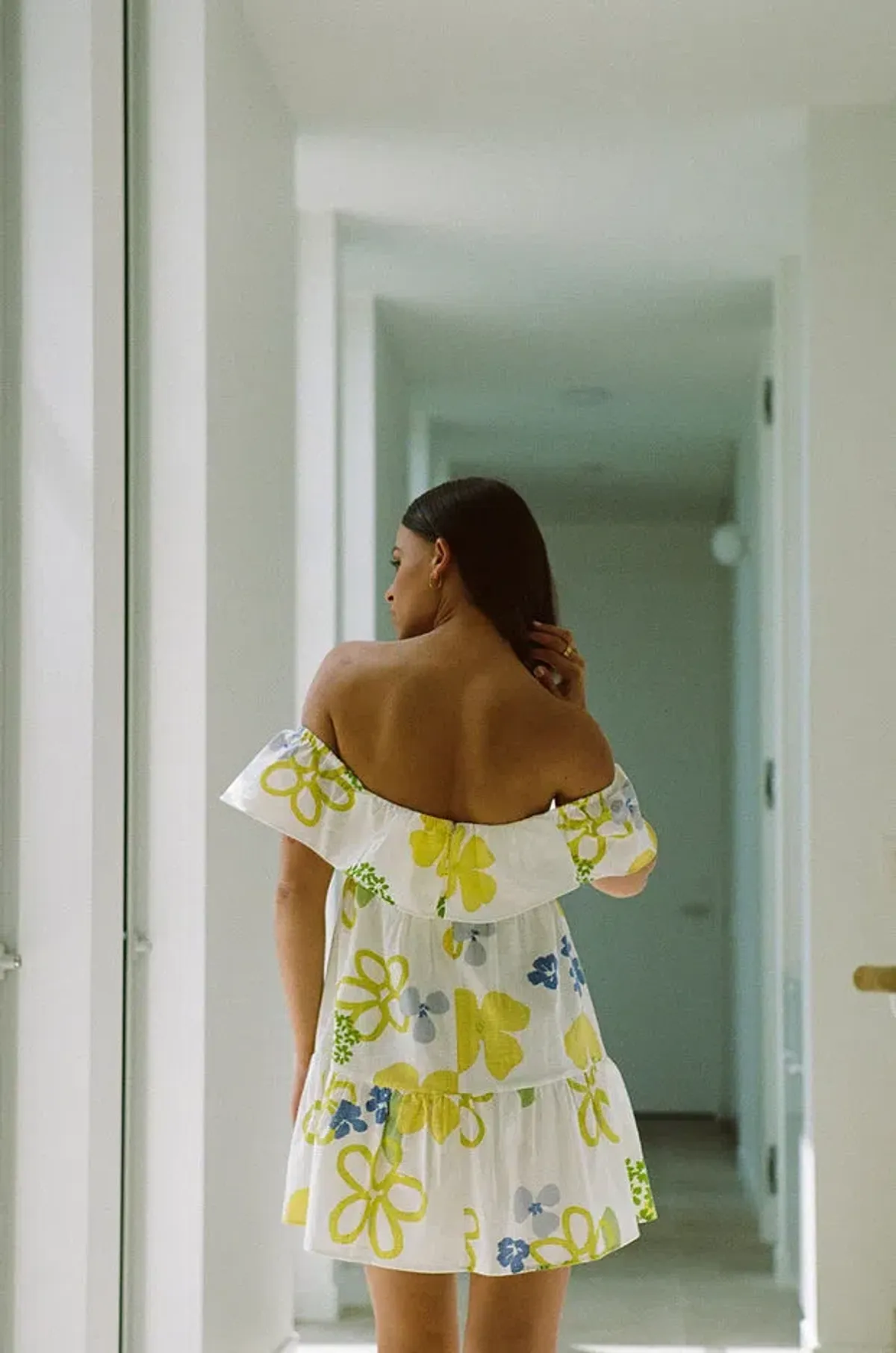 Sabo Skirt Siara Babydoll Dress Print  Size XS/Au 6  - Image 3