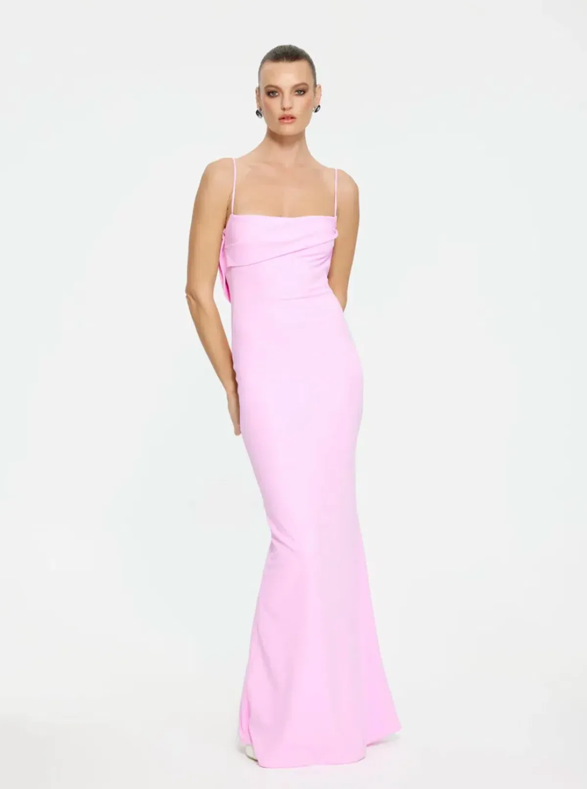 Effie Kats Havilland Gown Taffy Pink XS/Au 6 - Image 1