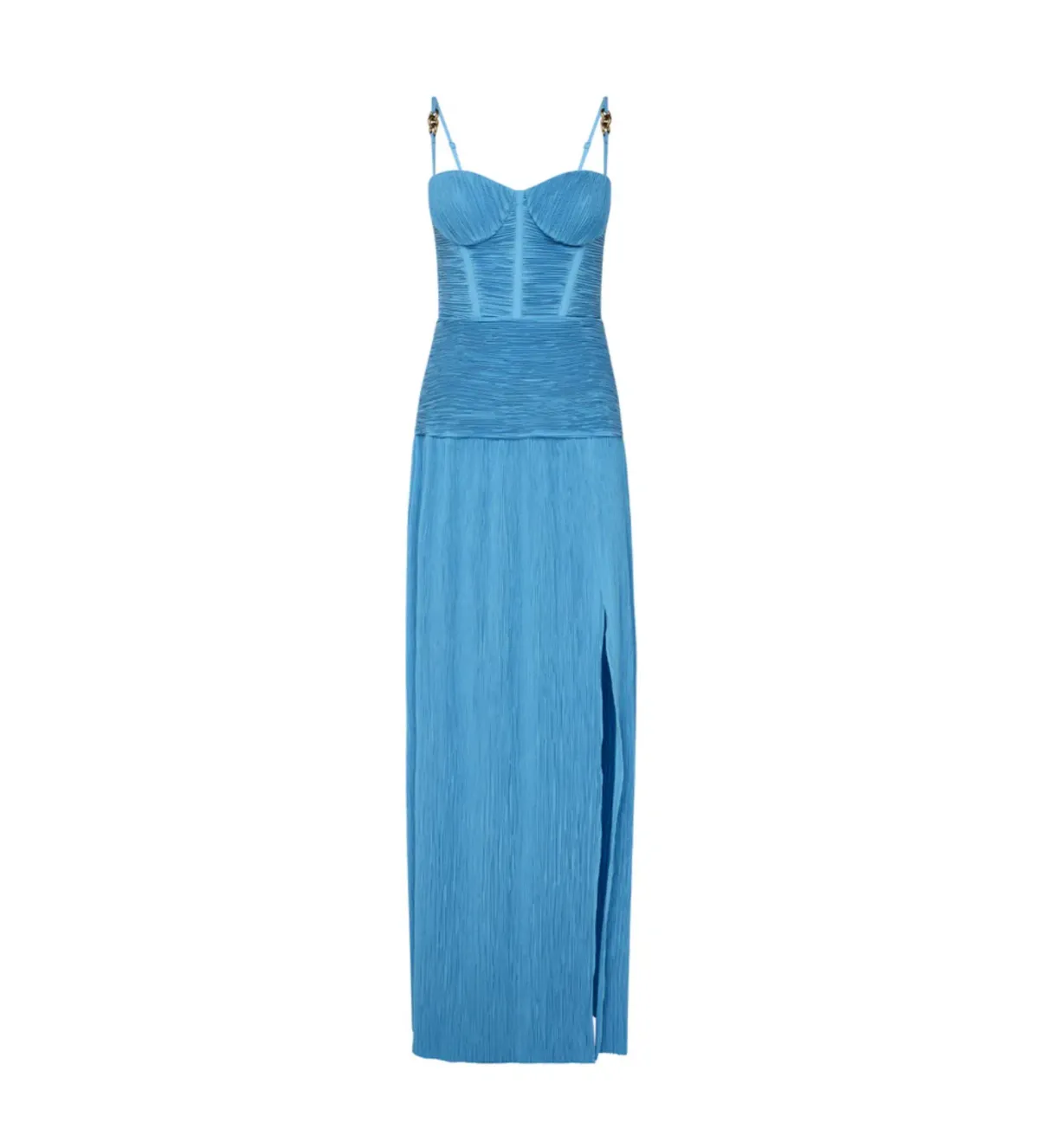 Manning Cartell Double Time Pleat Dress in Cerulean Blue Size S / AU 8 - Image 4