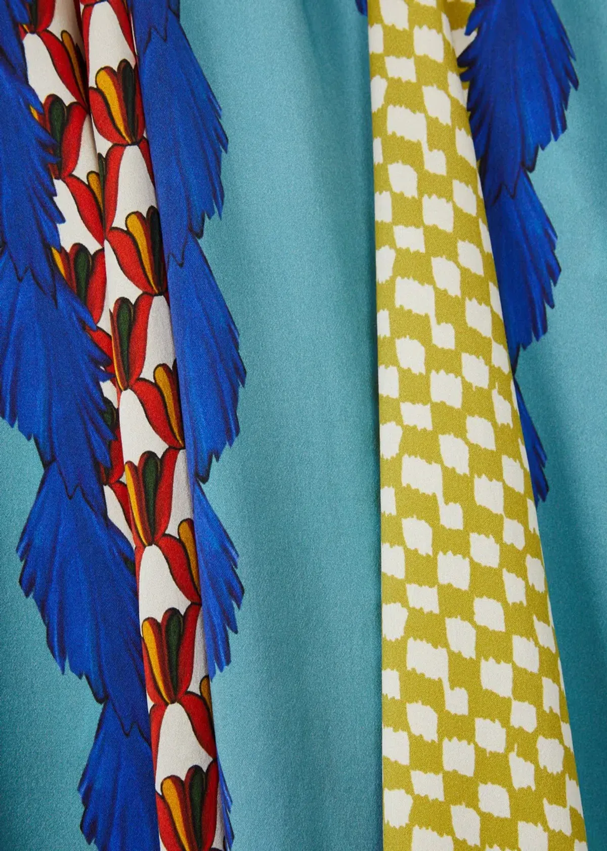 ALEMAIS Gilly Flare Sleeve Dress Multi Size AU 10 - Image 13