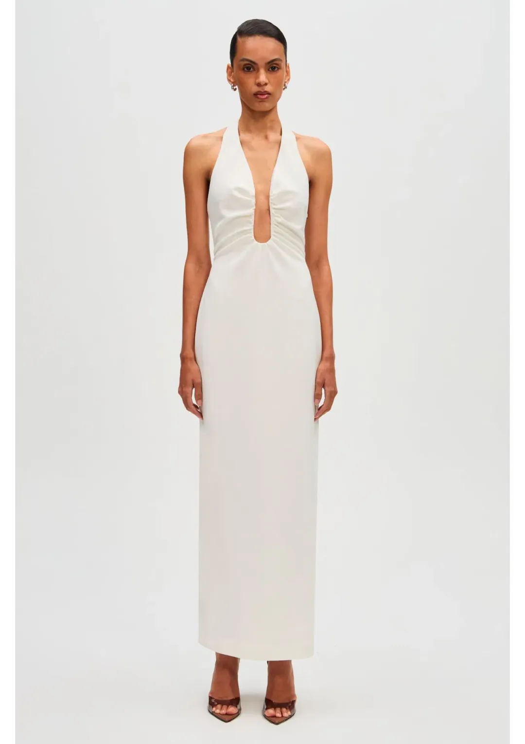 Misha Collection Alusia Dress Ivory Size 6/XS for rent on The Volte - main image