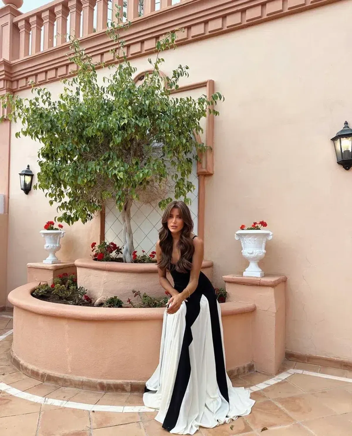 Arcina Ori Paloma Dress Black/White Size AU 8 - Image 3