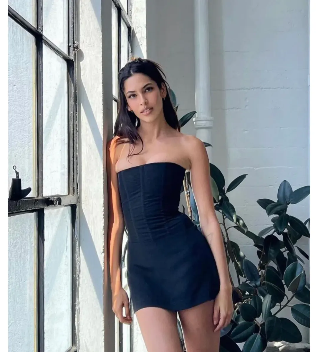 Are You Am Sunniva Corset in Black Size AU 10  for rent on The Volte - main image