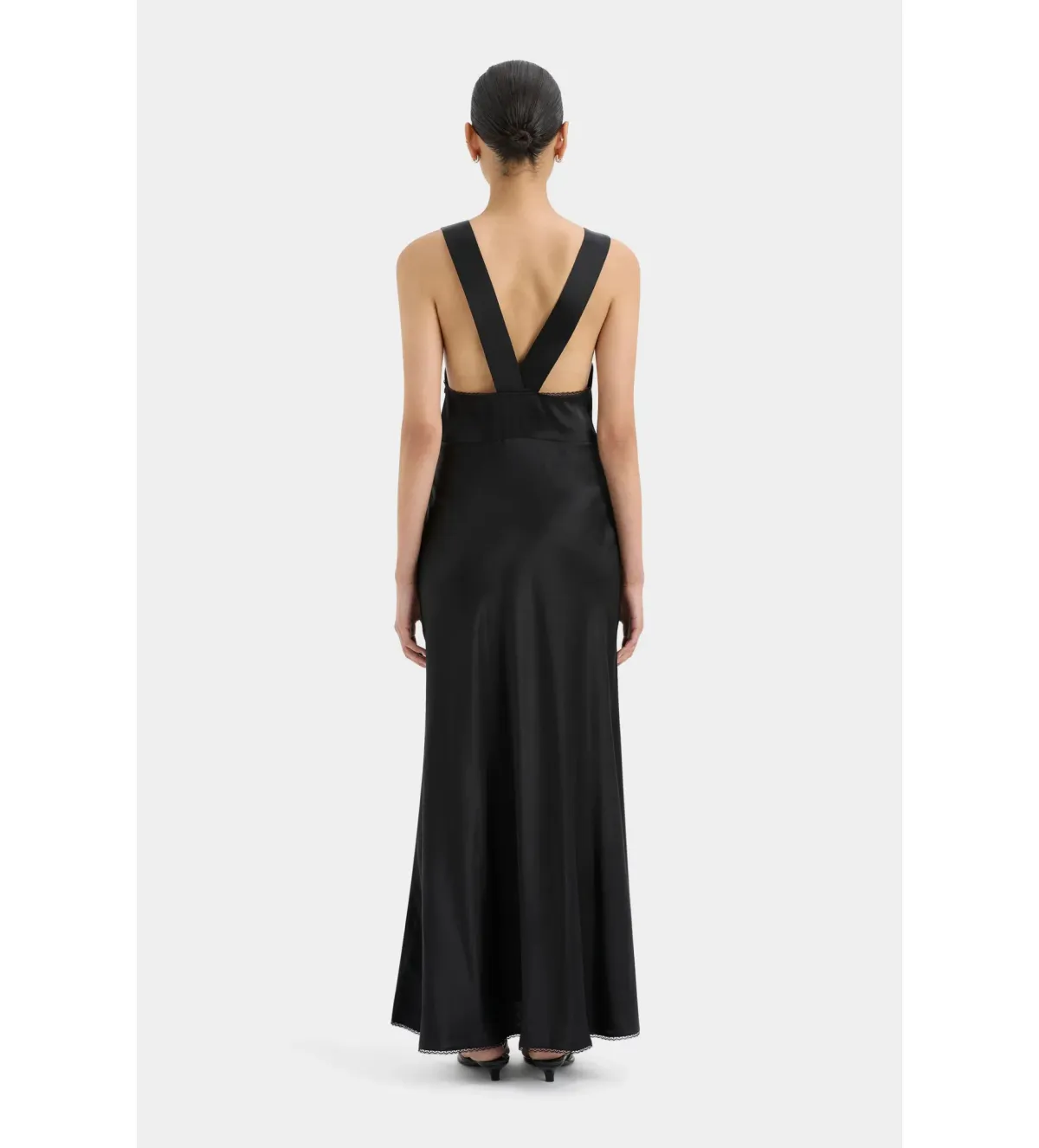 Sir The Label Aries Cut Out Gown in Black Size 1 / AU 8 - Image 3