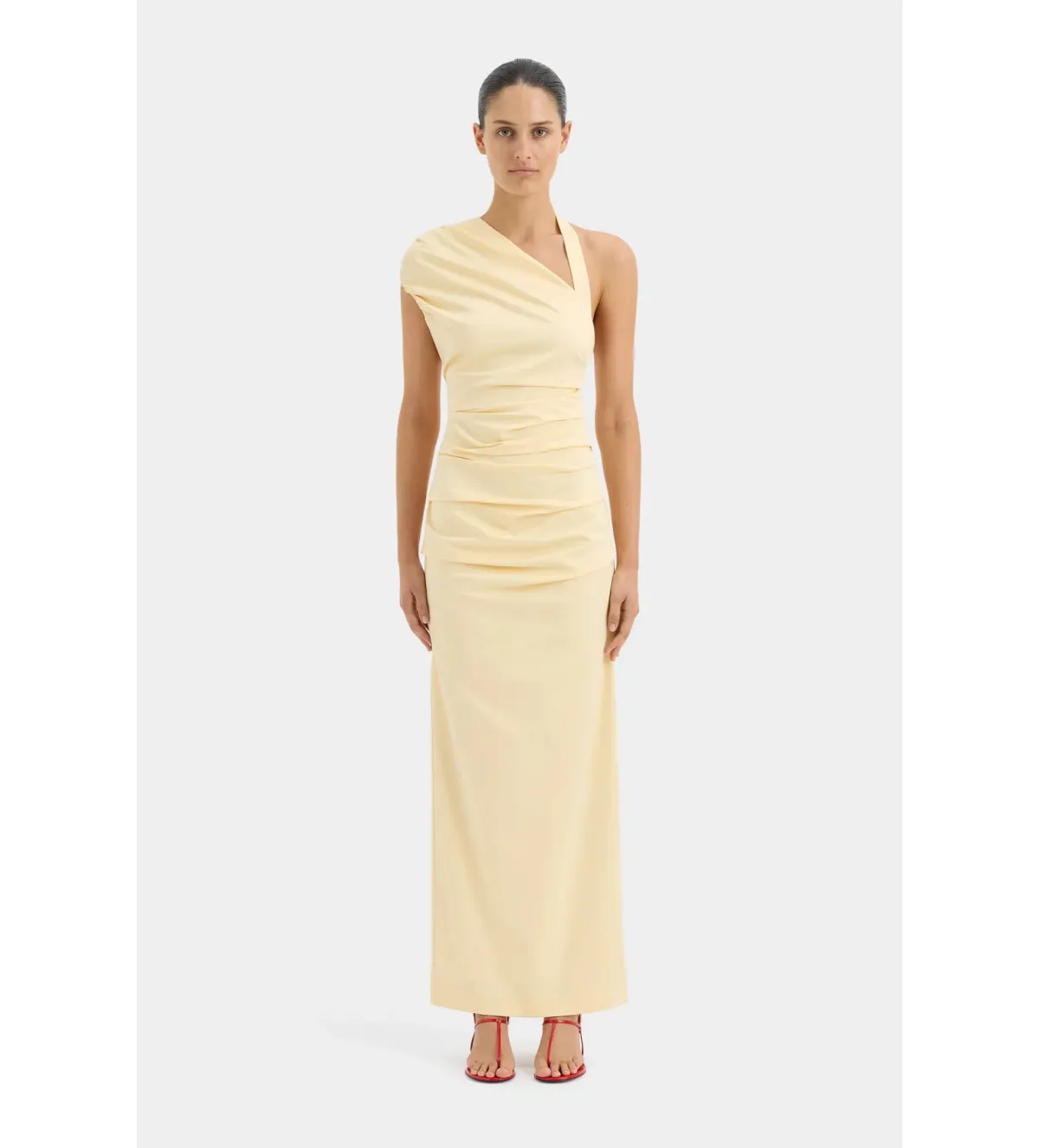Sir the Label Giacomo Gown Butter Yellow Size AU 6 - Image 1