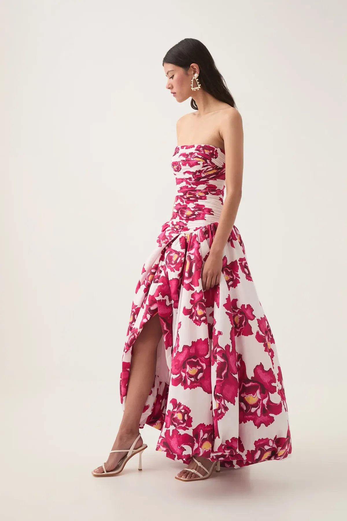 Aje Behold Maxi Dress Boldly Blooming Size 8 - Image 2
