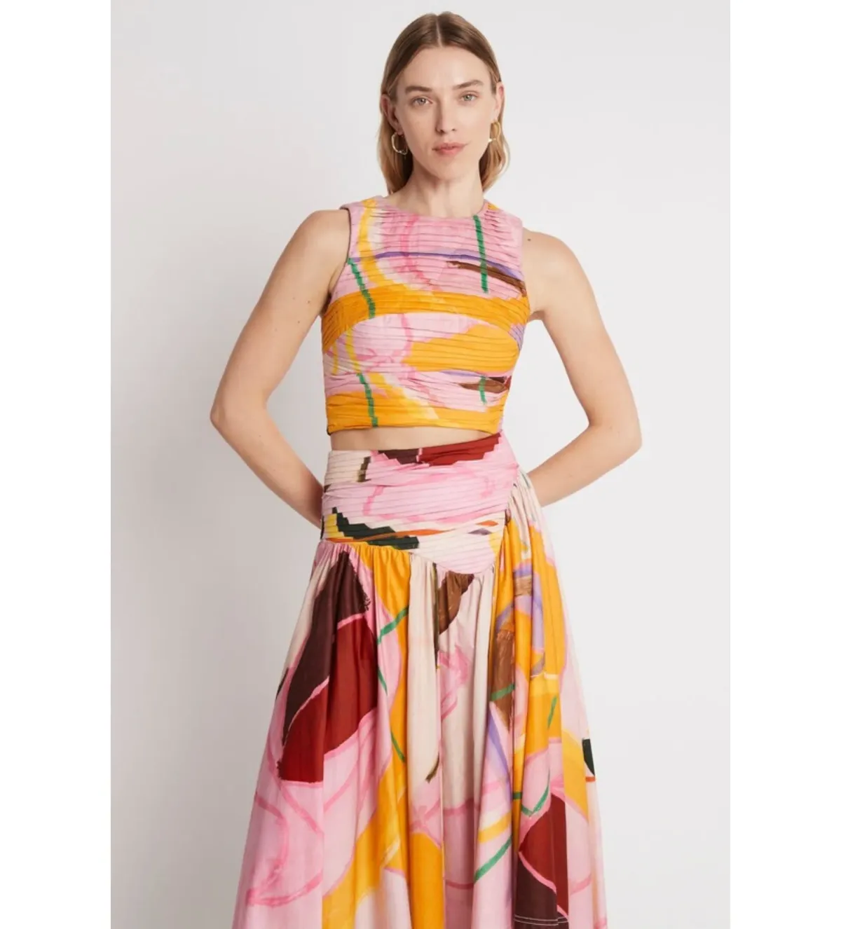 Aje Palette Ruched Top Expression Size 8  - Image 1