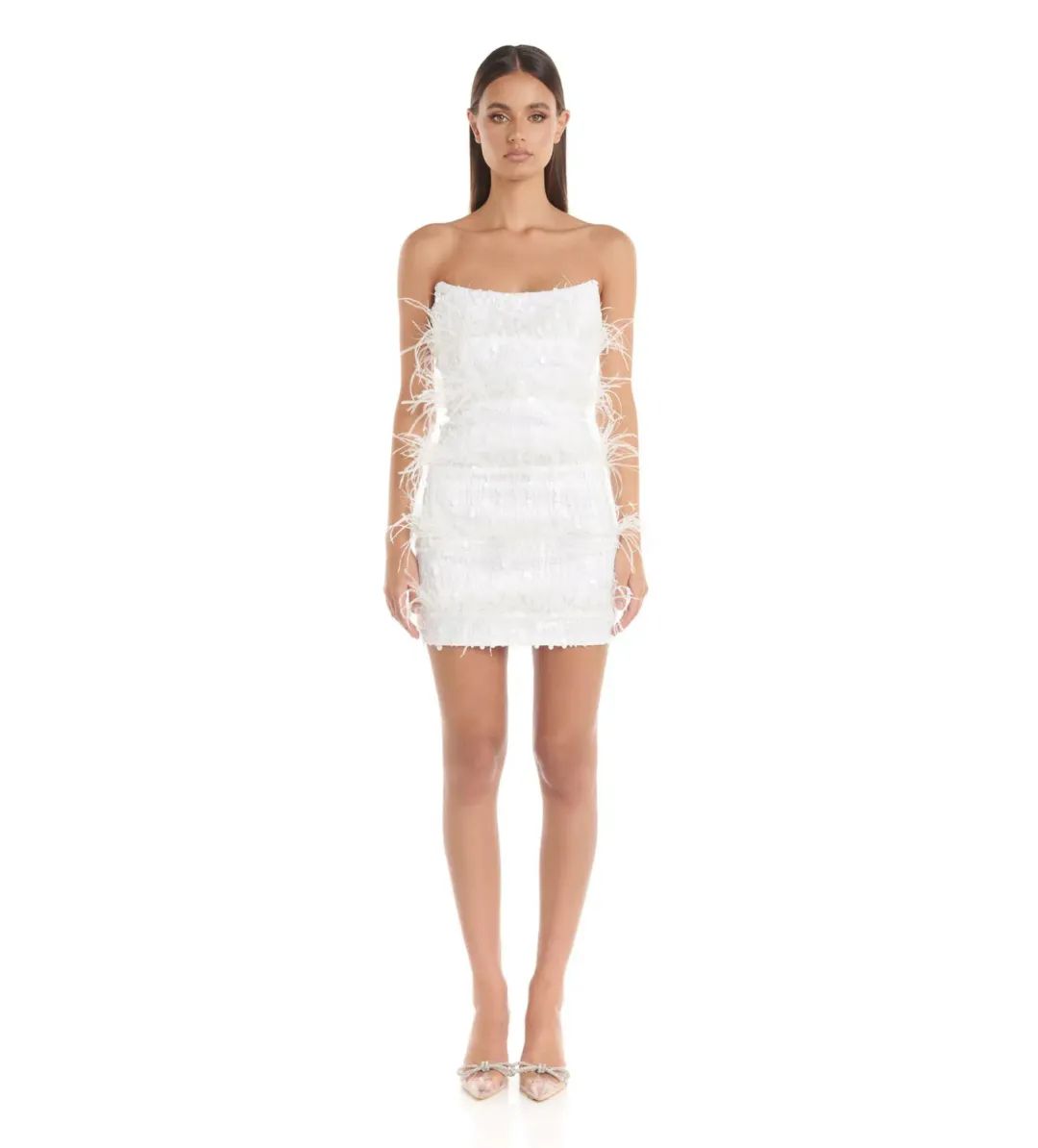 Eliya The Label Tiffany Dress White Size XXL / AU 16 for rent on The Volte - main image