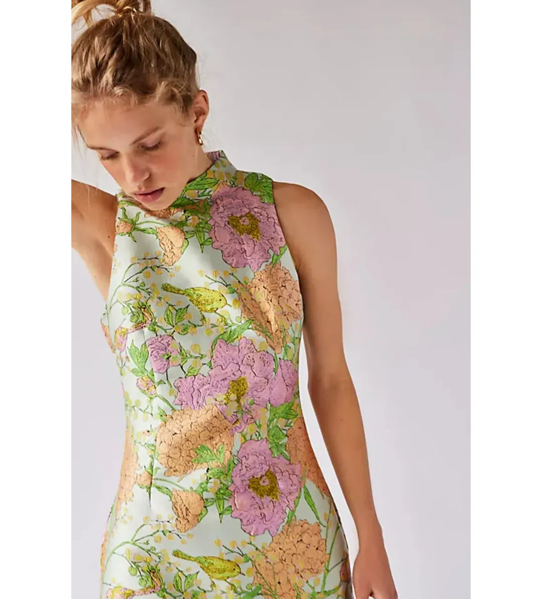 Elliatt The Sunbeam Mini Dress Floral Size AU 14 for rent on The Volte - main image