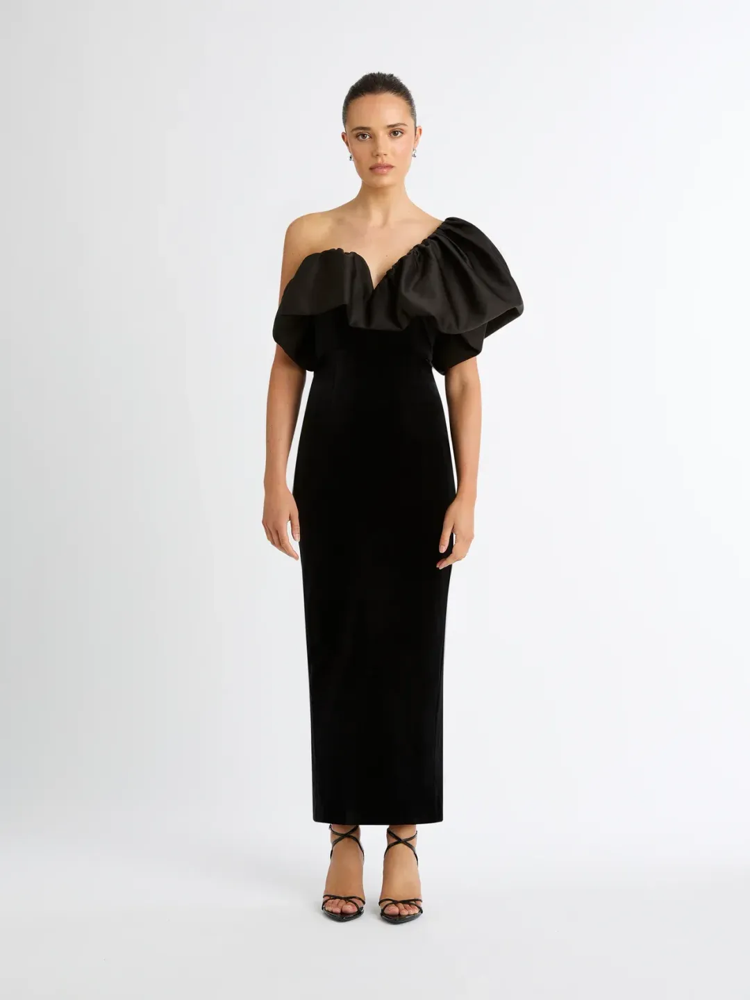 Sheike Moonlight Gown in Black Size AU 8 for rent on The Volte - main image