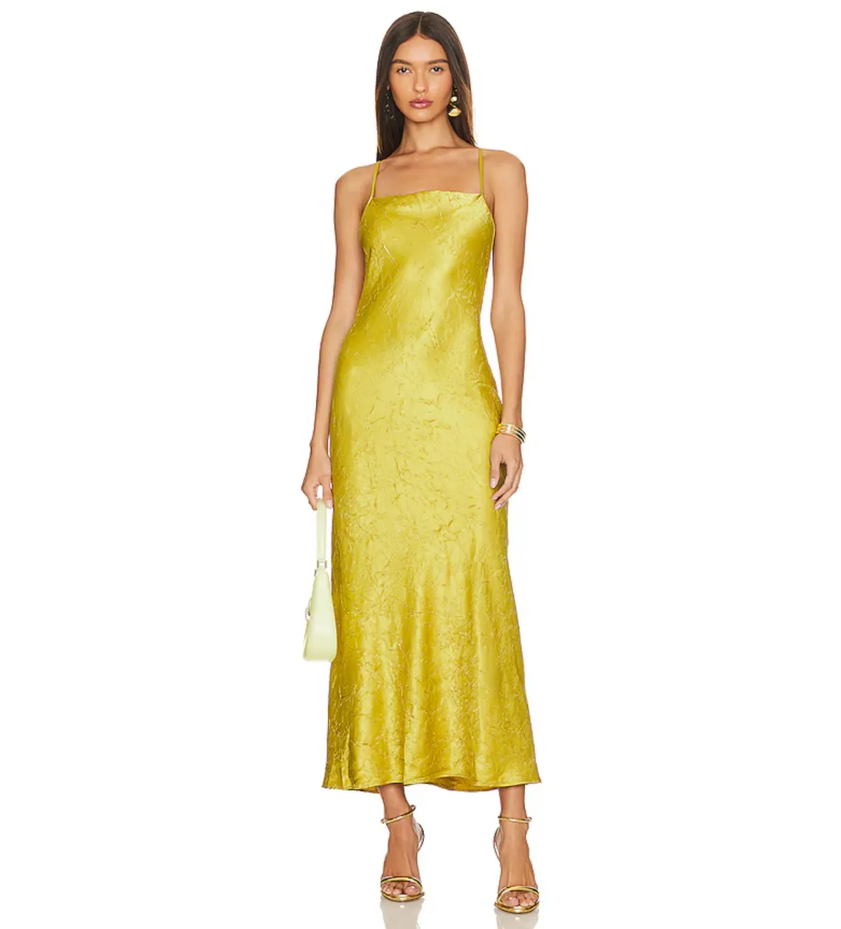 Bec & Bridge Carolina Maxi Dress Olive Oil Size AU 8 - Image 1