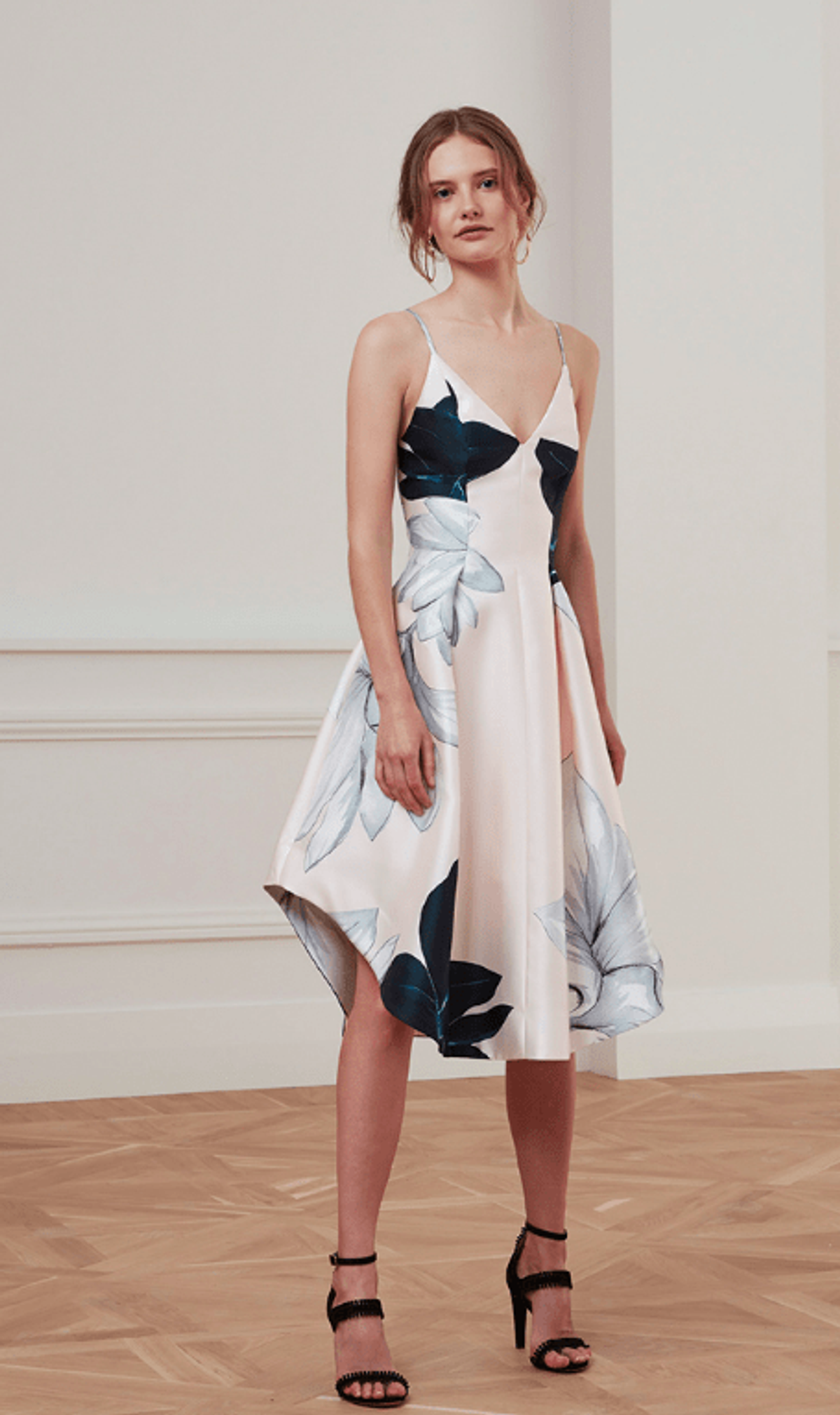 Keepsake the Label Translate Mini Dress in Blush floral  - Image 1