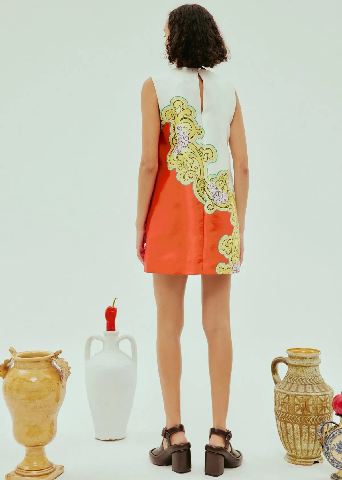 Alemais Sierra Mini Dress Print Size AU 10 - Image 4