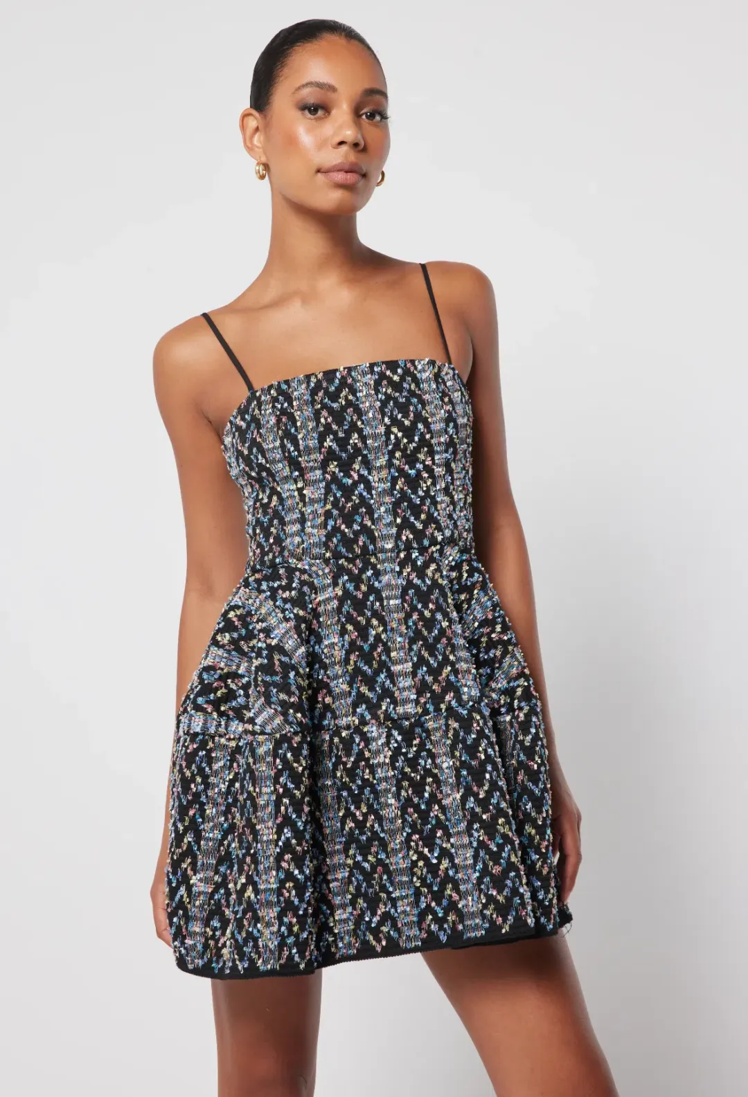 Elliatt Georgia Mini Dress in Multi Size S / AU 8 for rent on The Volte - main image