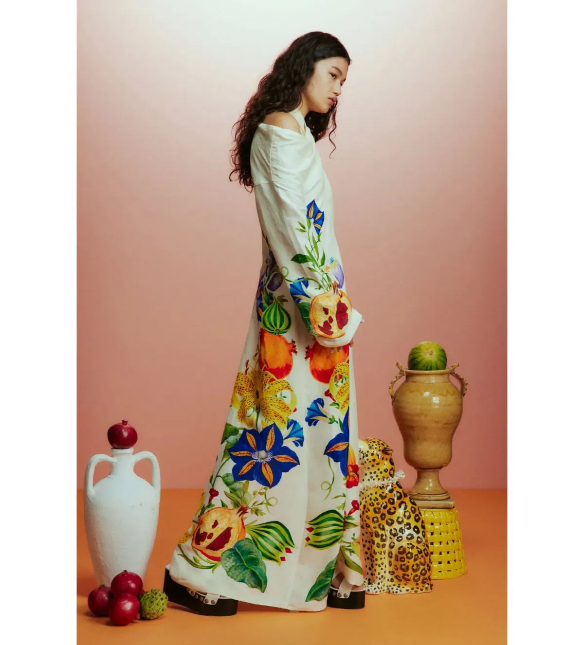 Alémais Flores Gown Print Size AU 16 - Image 4