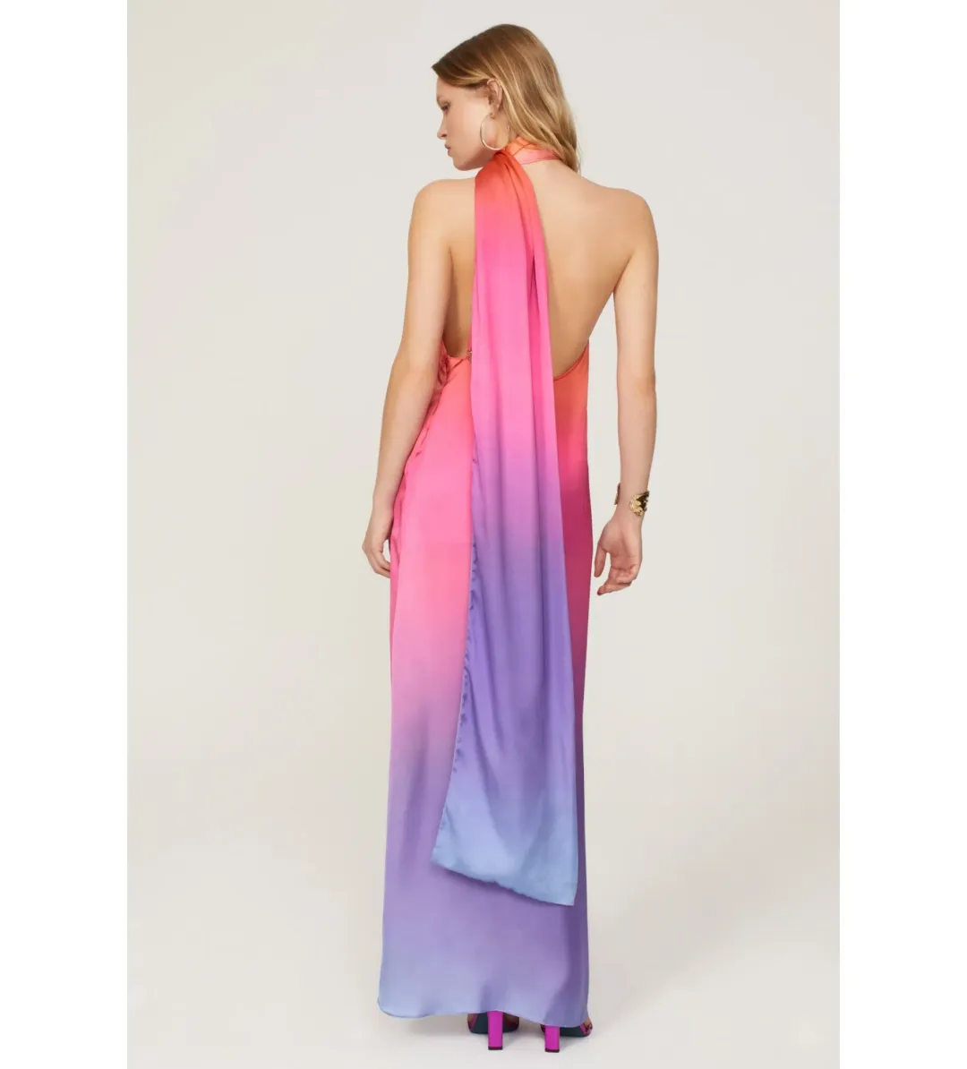 Baobab Ari Gown Multi Size L / AU 12 for rent on The Volte - main image