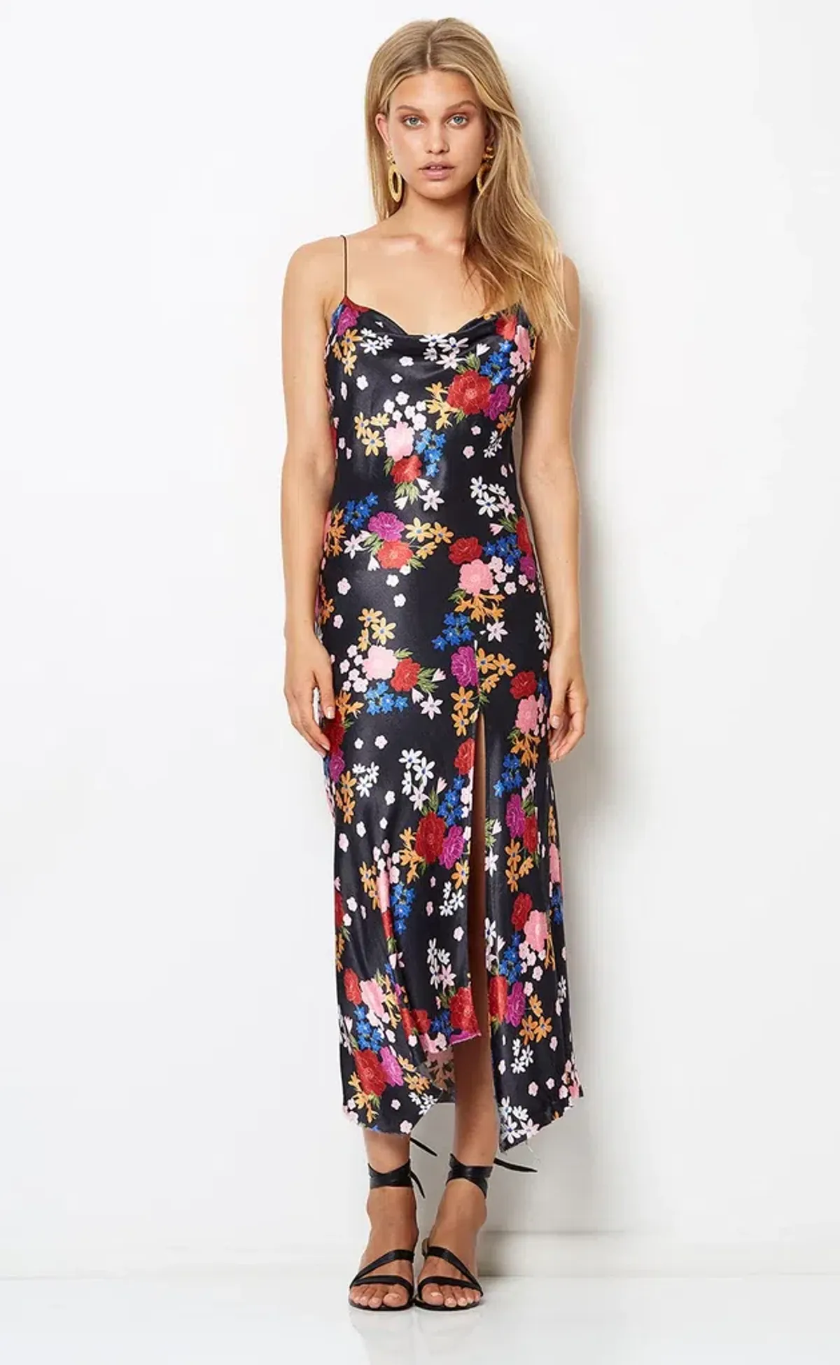 Bec & Bridge Cha Cha Midi Dress Print Size 8 - Image 1