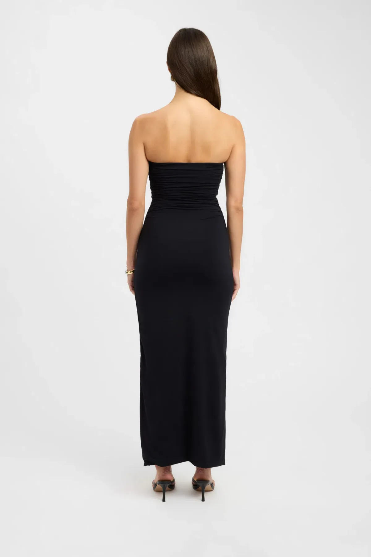 Kookai Tayla Trim Maxi Dress Black Size 10 - Image 3