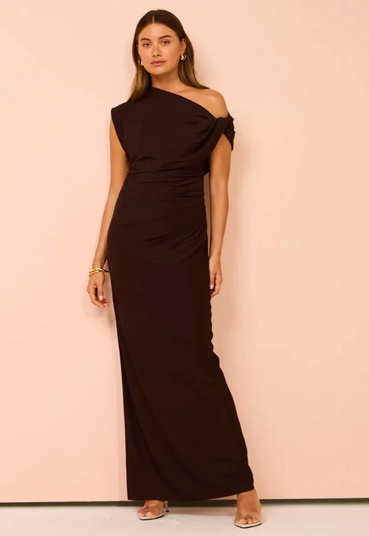 Camilla & Marc Annalise Dress Chocolate Brown Size 14 - Image 1