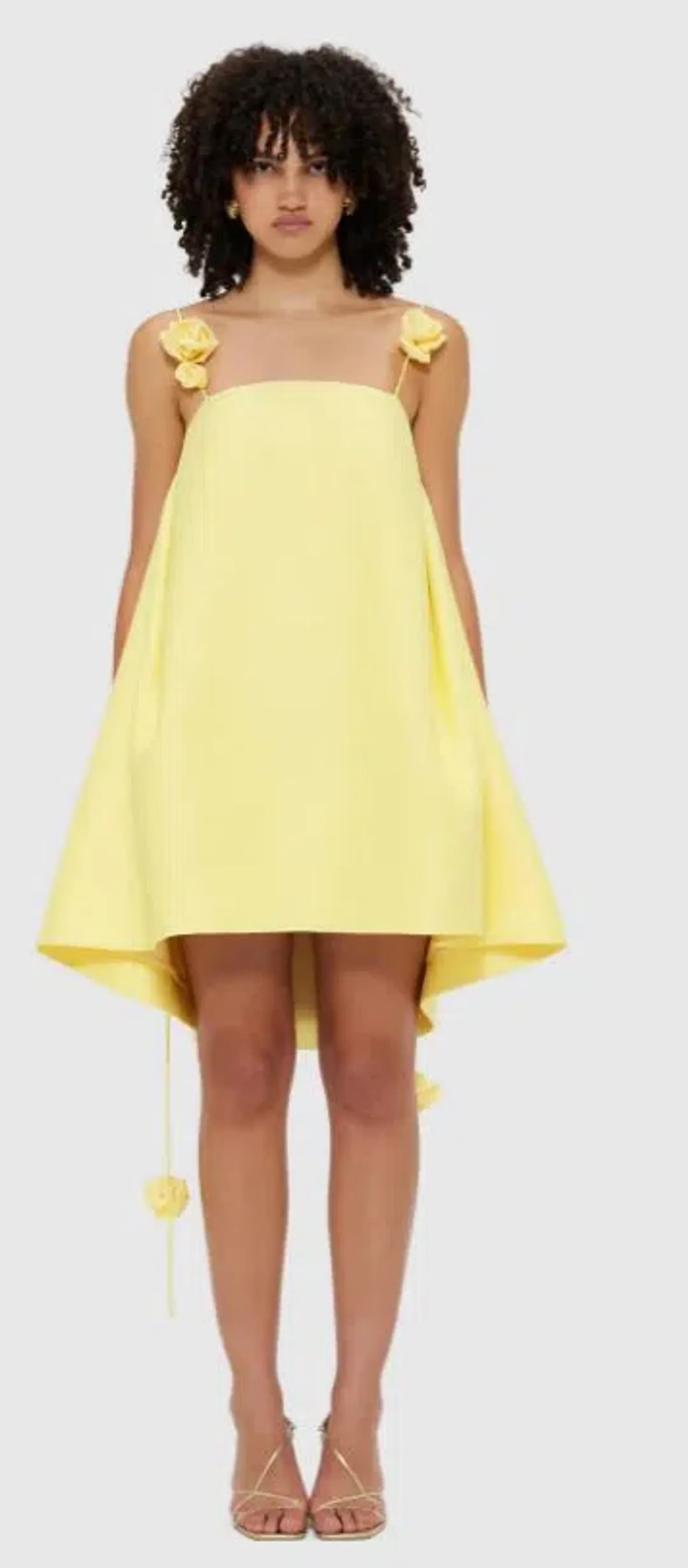 Leo Lin Fiona Rose Mini Dress Size 8 for rent on The Volte - main image