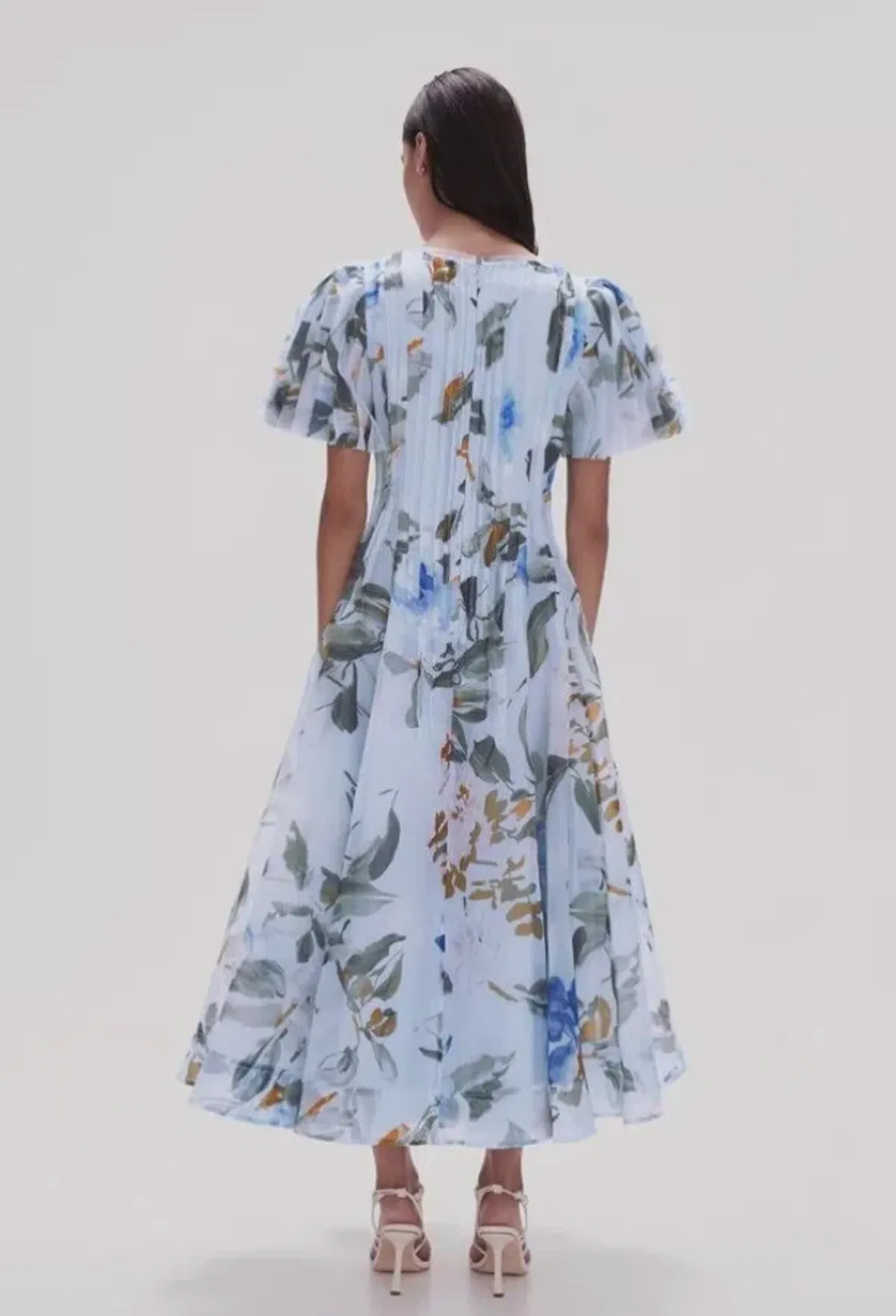 AJE Nova Pleated Midi Dress - Image 3